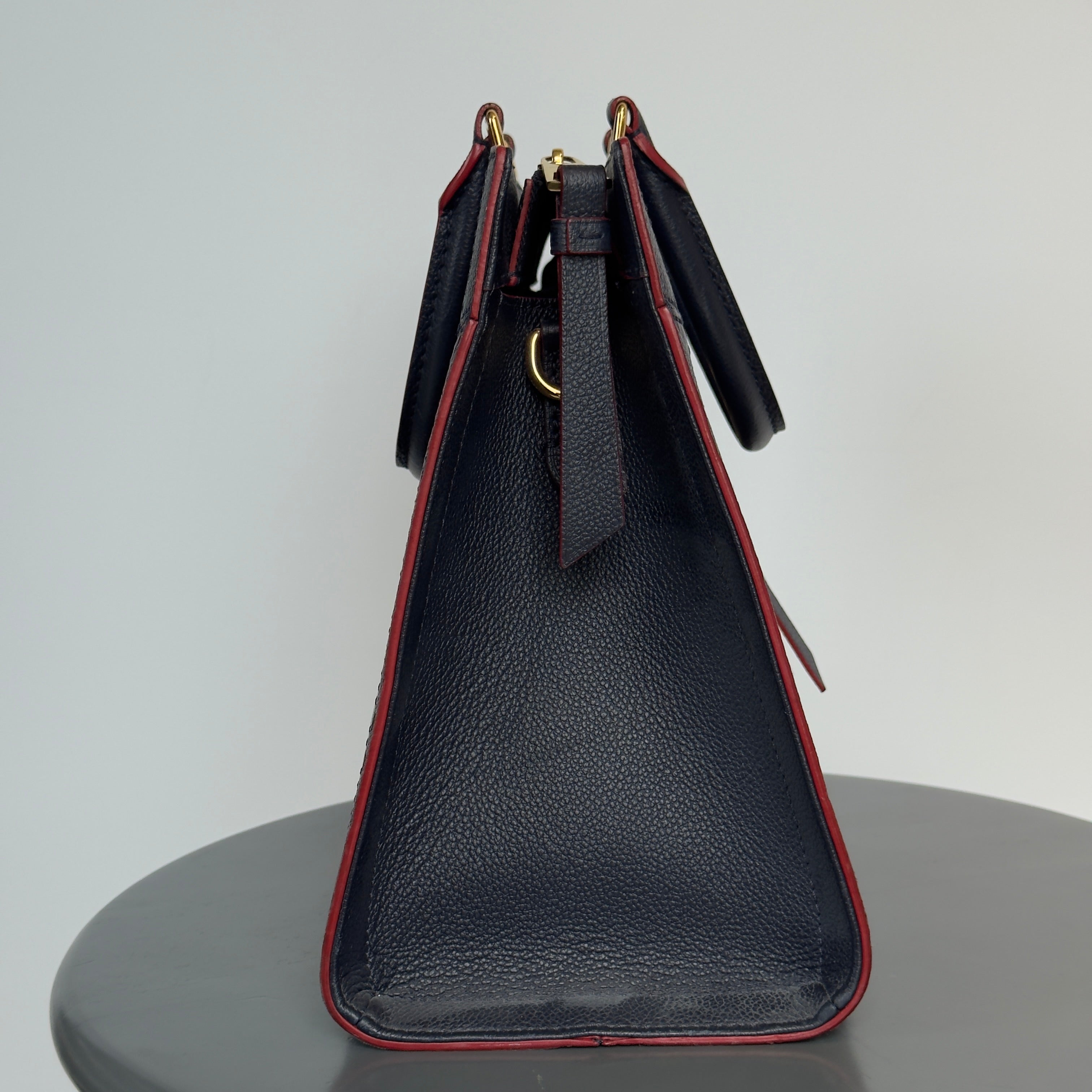 Louis Vuitton Sully Tote Monogram Navy MM - Queen May