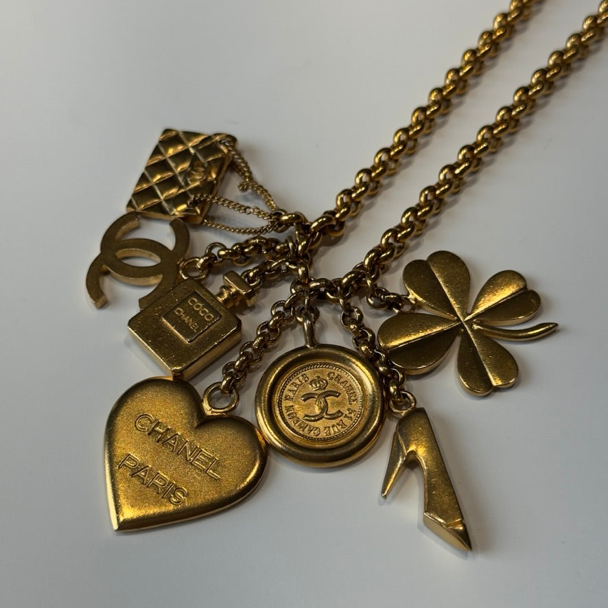 Chanel 7 Lucky Charms Necklace 1996 - Queen May