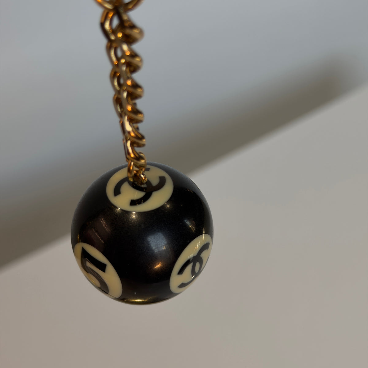 Chanel NO.5 Key Ring (8 Ball)