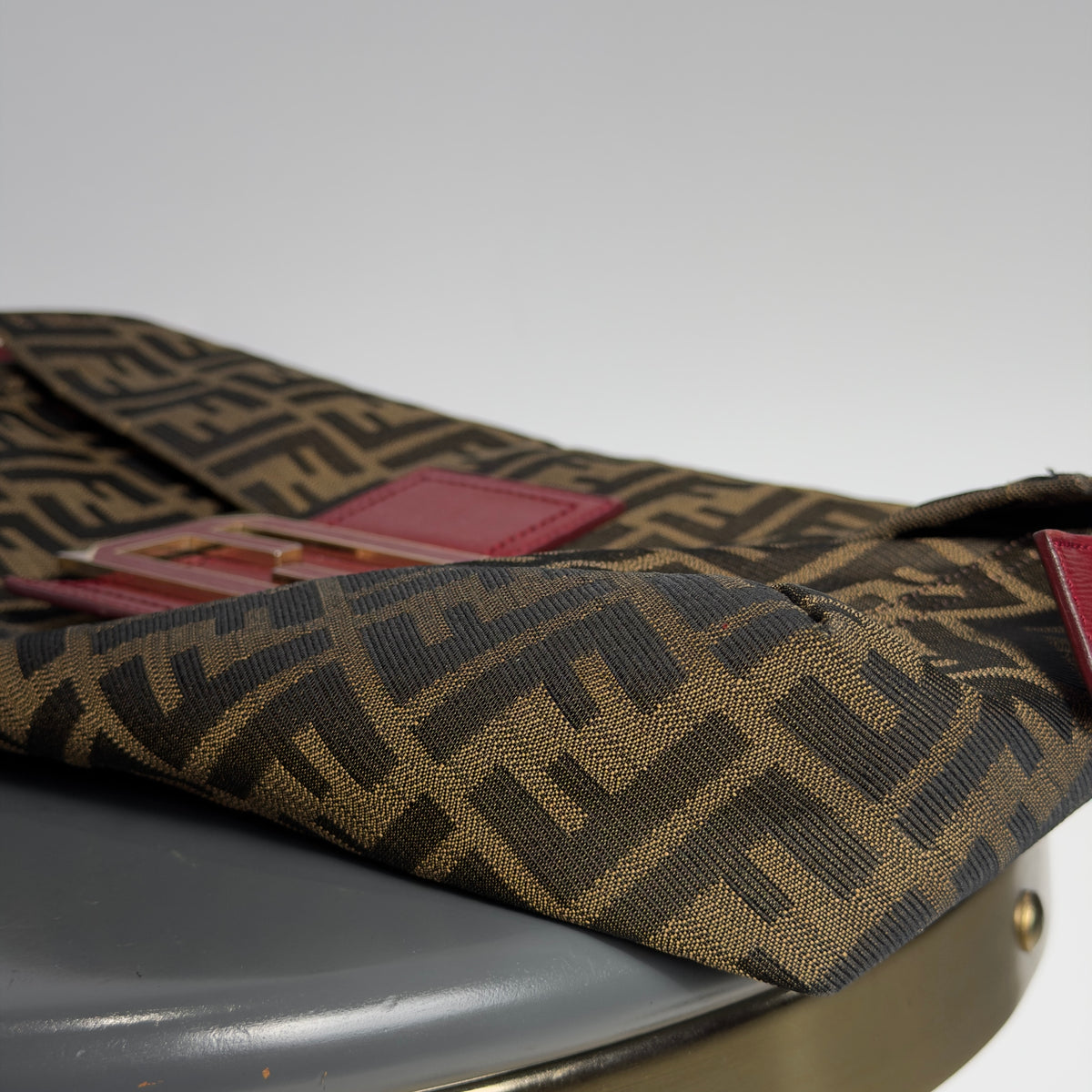 Fendi Zucca Mamma Forever Flap Bag