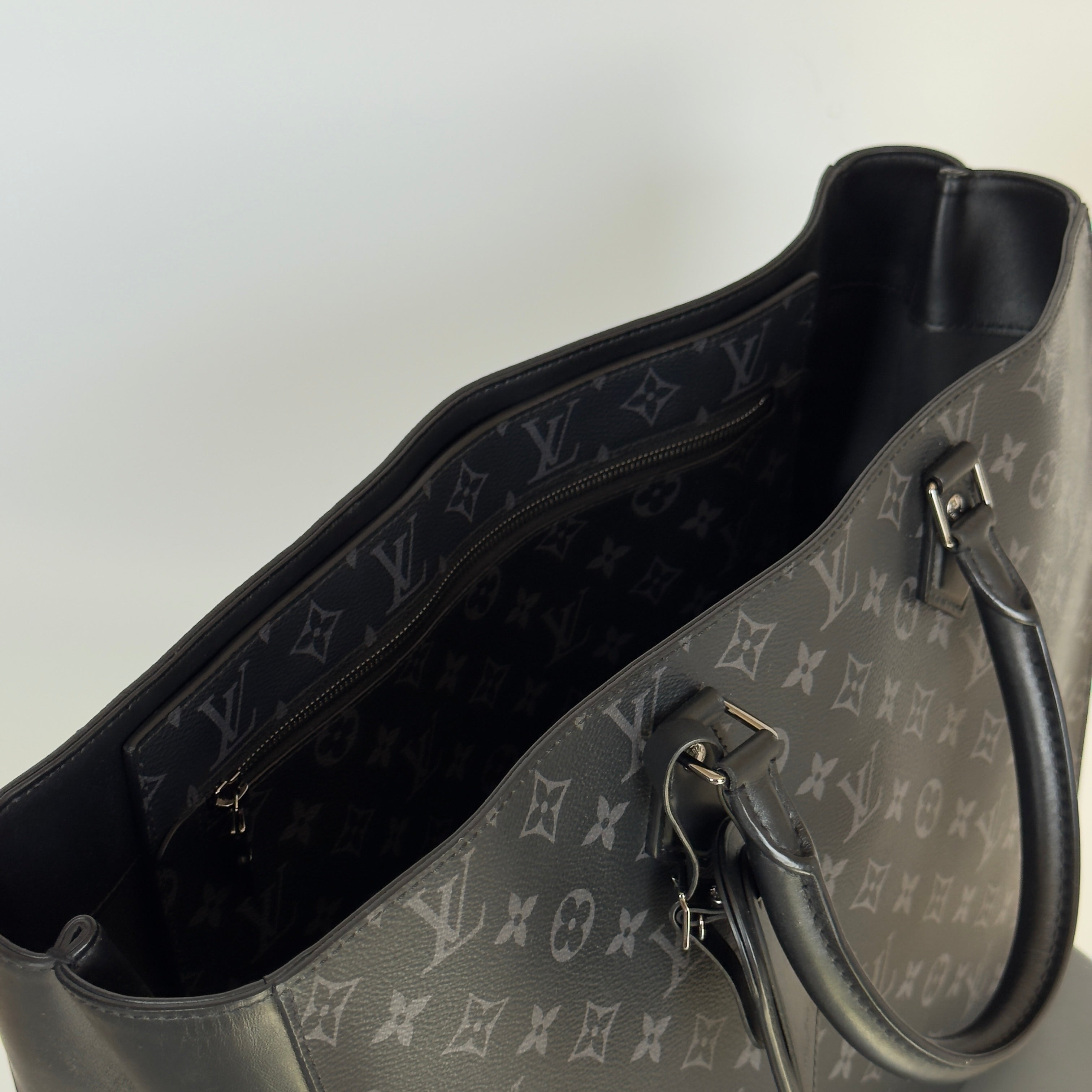 Louis Vuitton Monogram Eclipse Grand Sac Tote with Pouch - Queen May