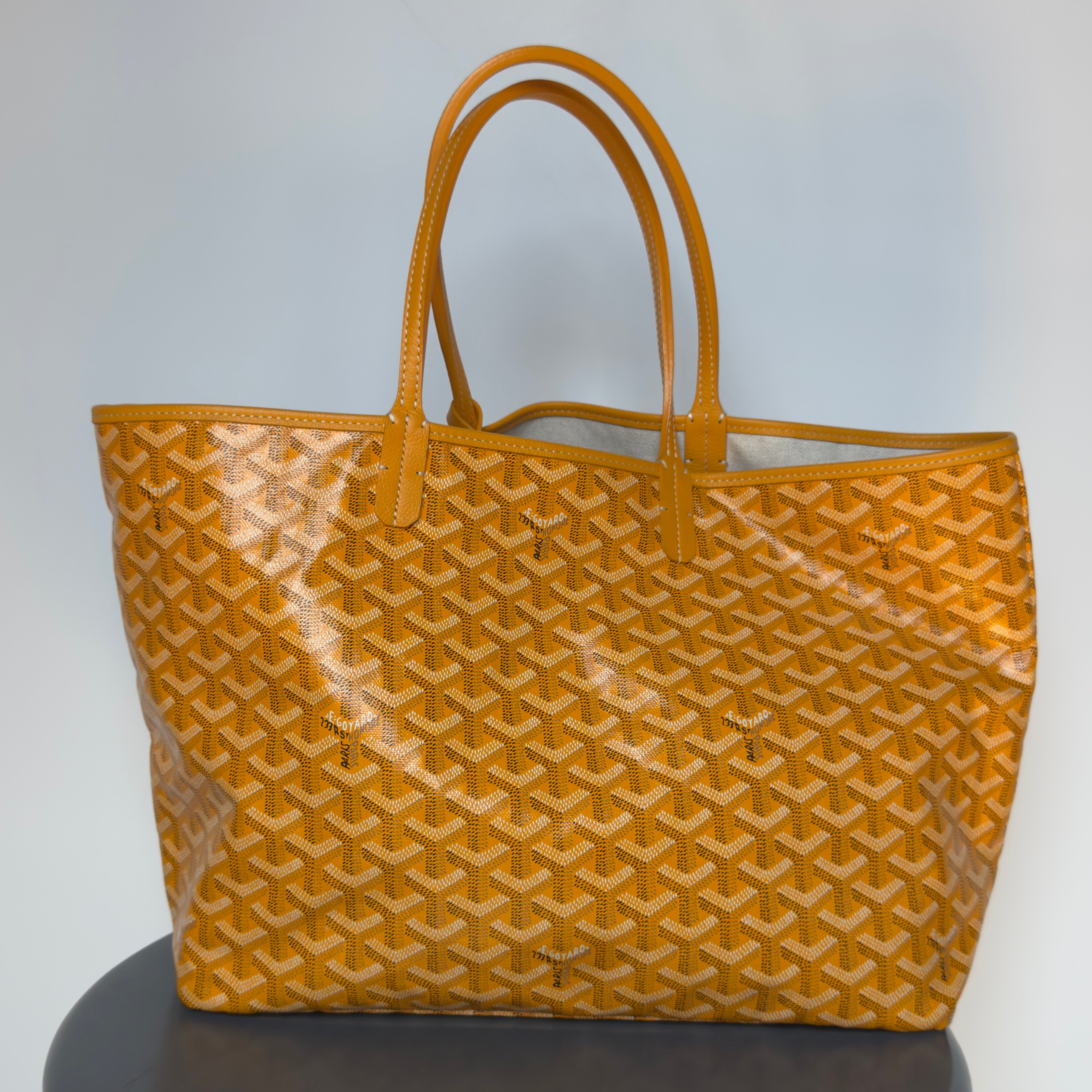 Goyard St Louis Tote Bag Yellow PM