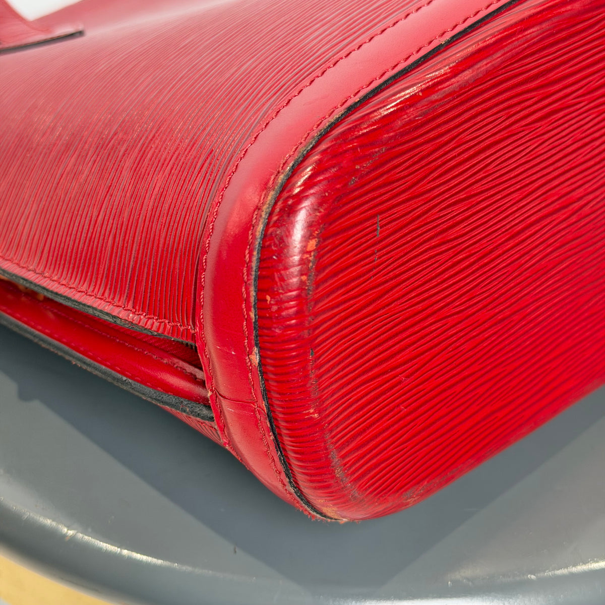 Louis Vuitton Red Epi Leather Lussac