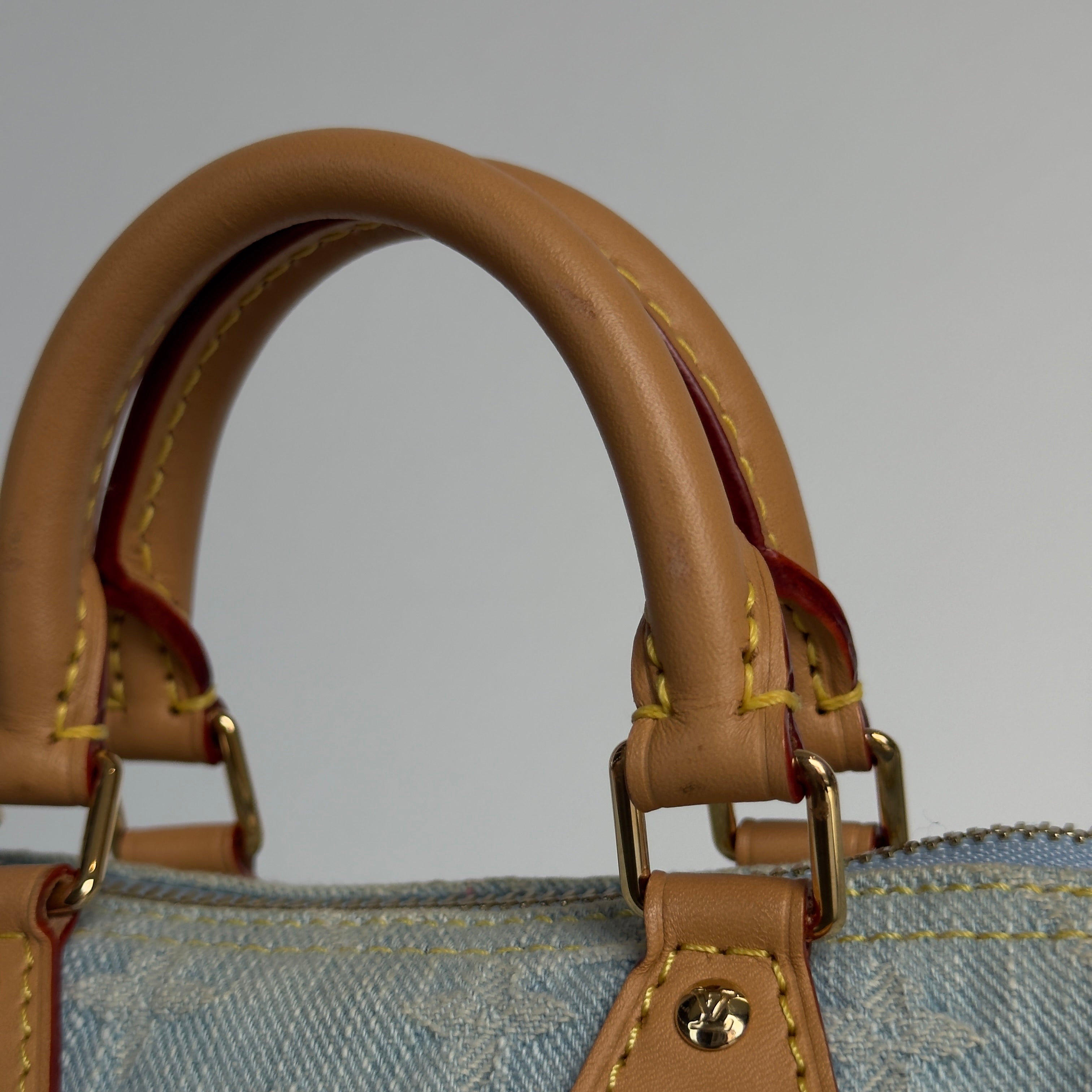 Louis Vuitton Denim Monogram Speedy Nano