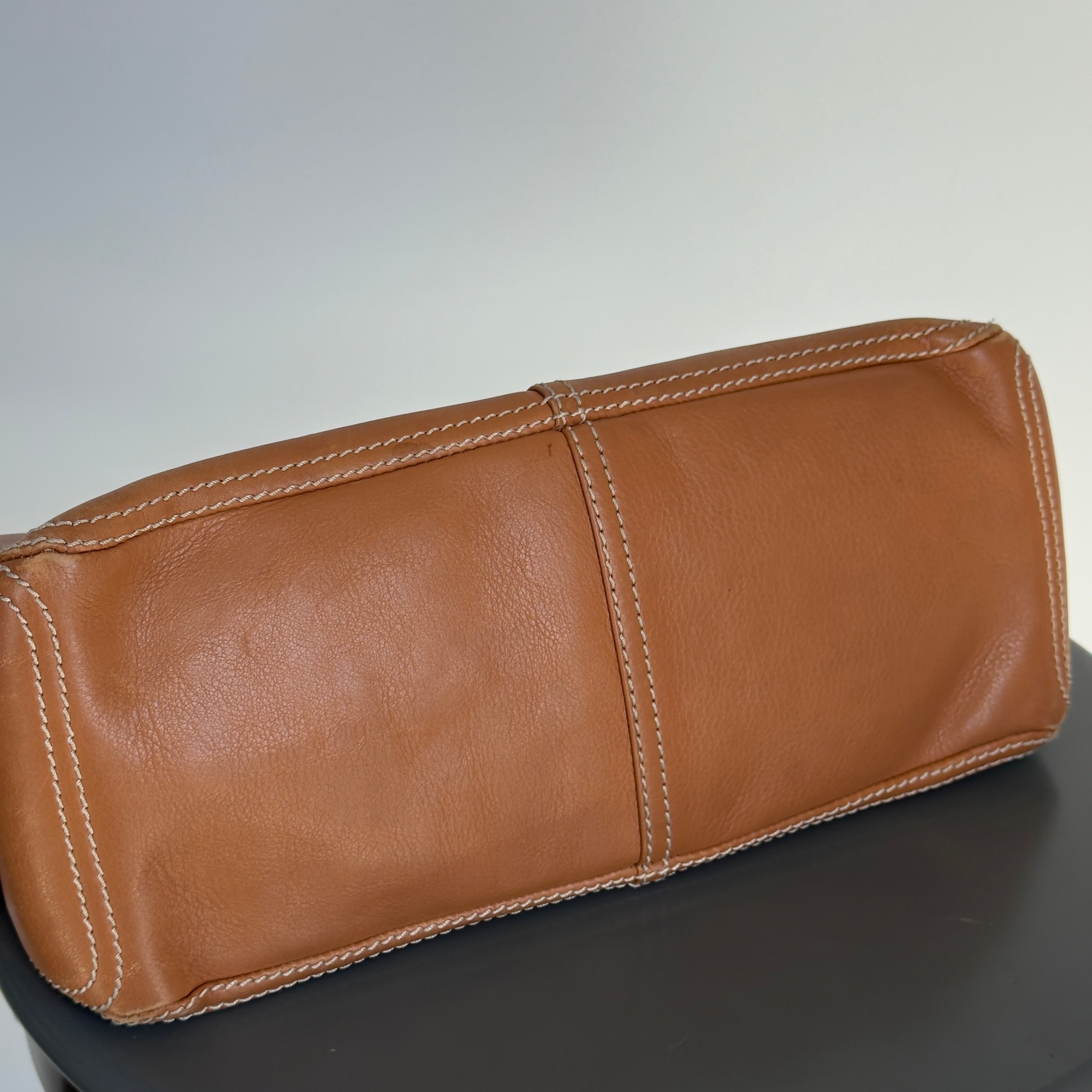 Celine Brown Leather Boogie Bag