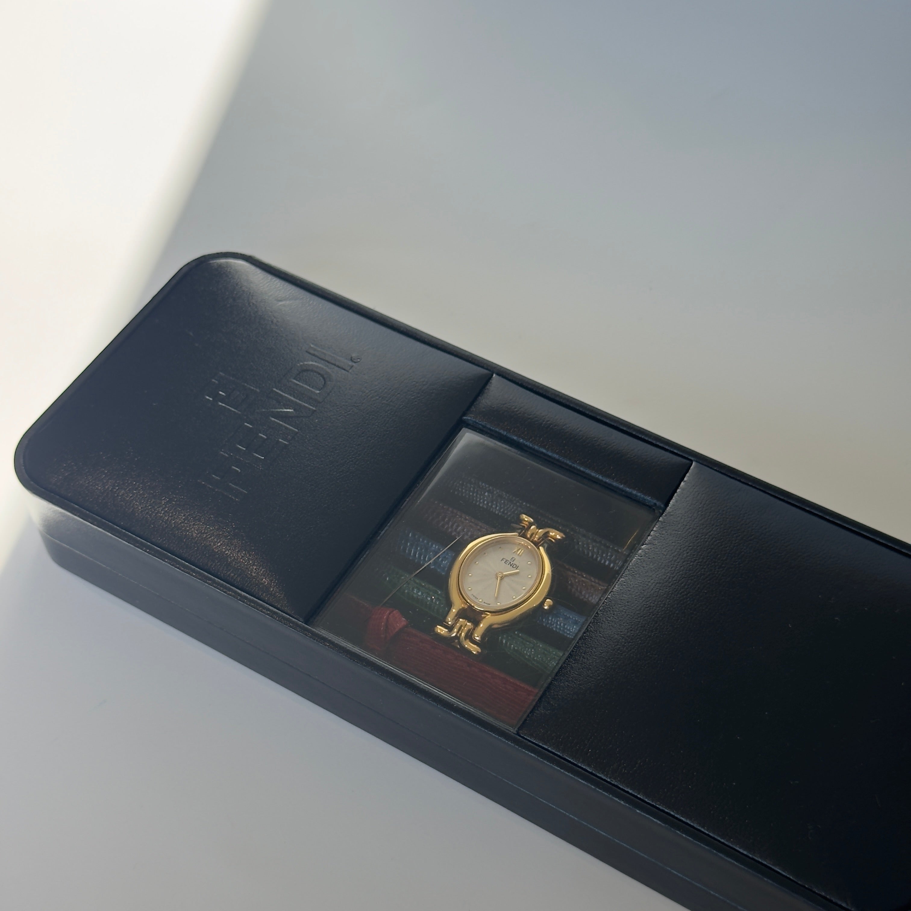 Fendi 640L Chameleon Watch With Interchangeable Straps