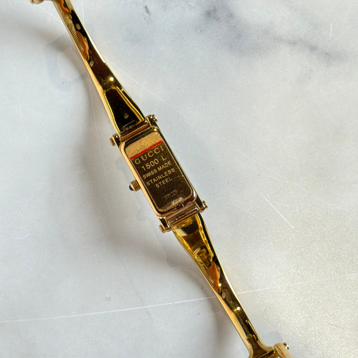 Gucci 1500L Gold Plated Watch - Queen May