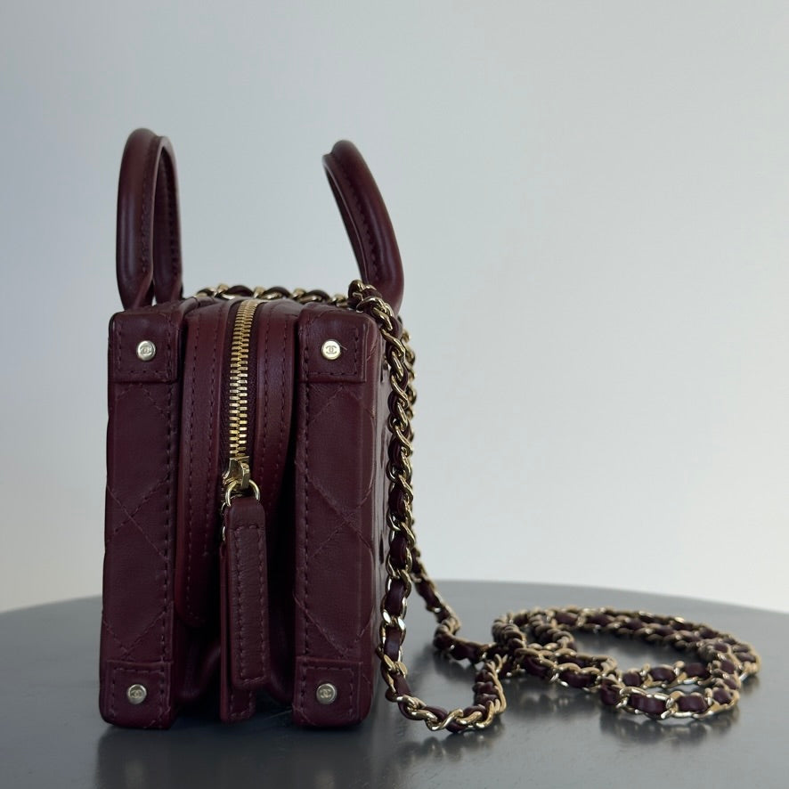 Chanel Quilted CC Vanity Case - Queen May