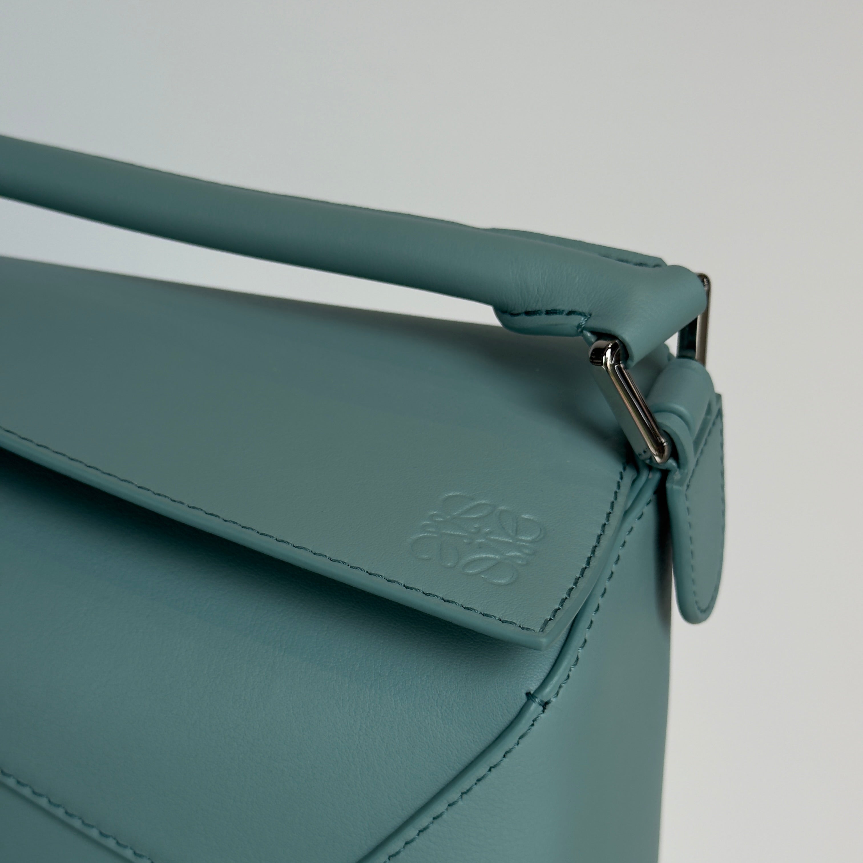 Loewe Large Puzzle Bag Blue