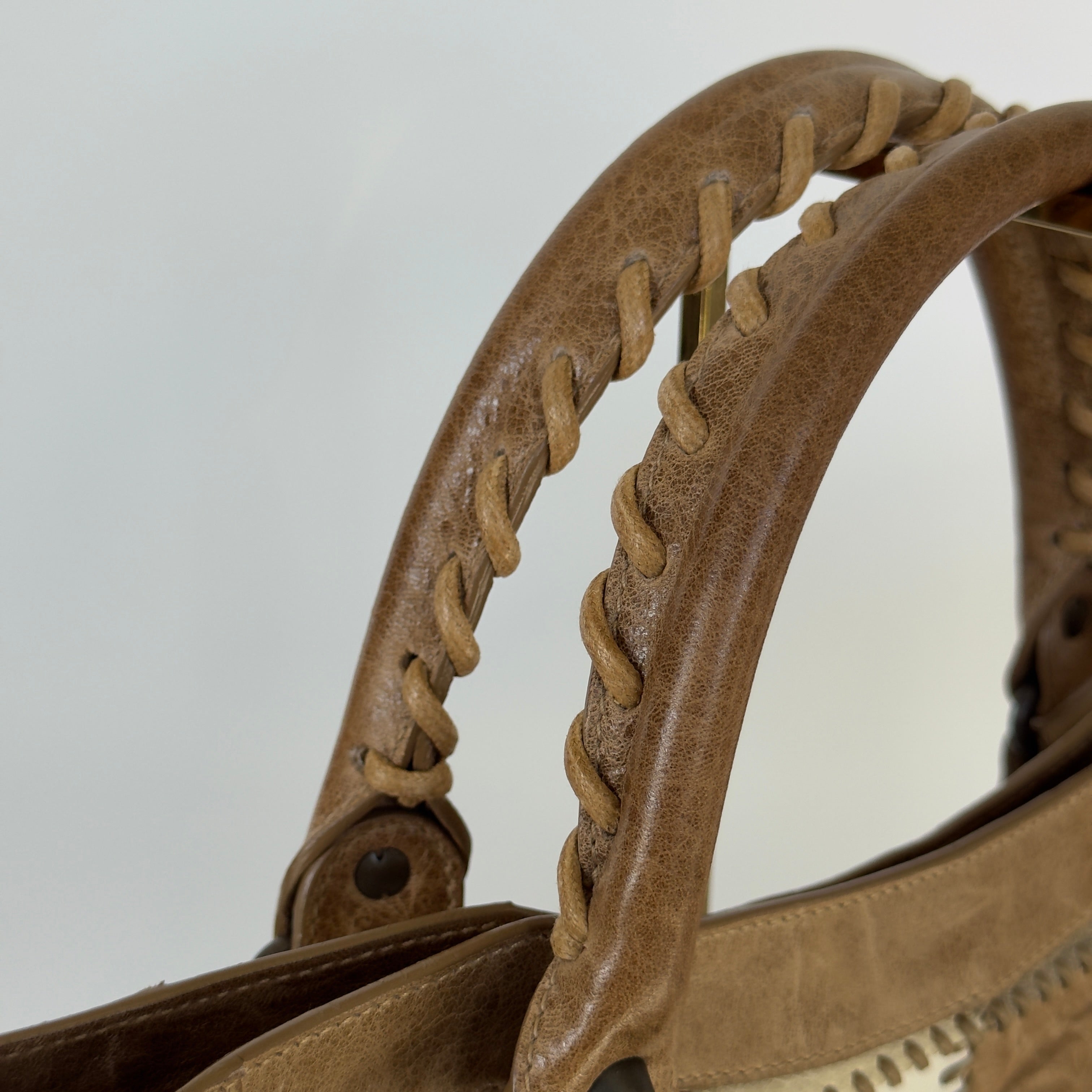 Balenciaga Agneau Patchwork City Bag - Queen May