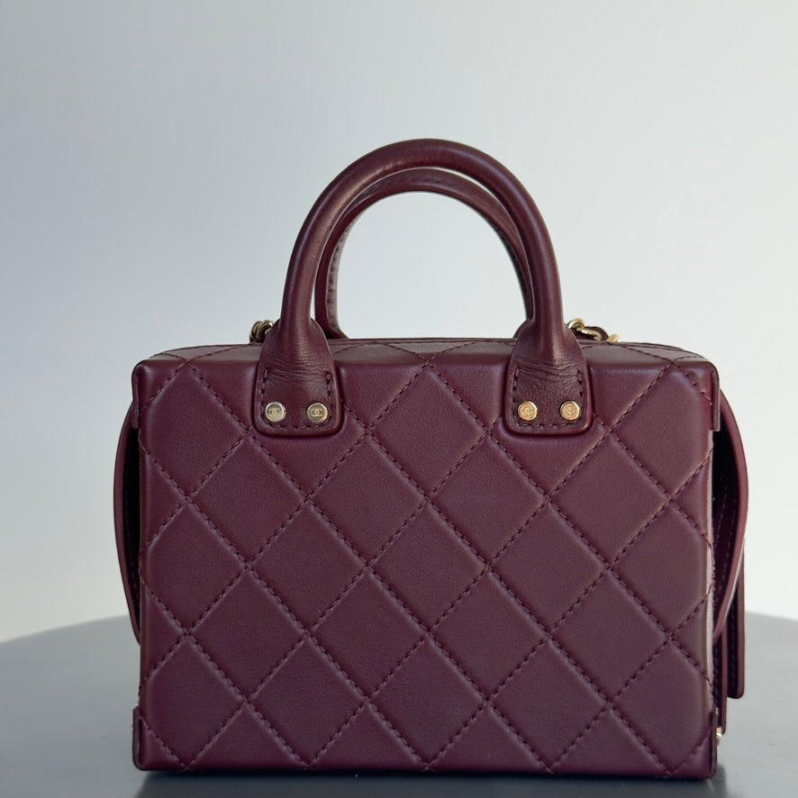 Chanel Quilted CC Vanity Case - Queen May