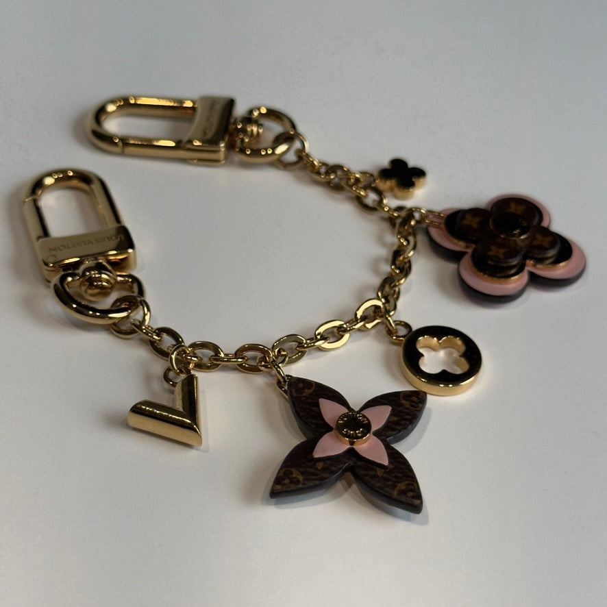 Louis Vuitton Flowers Chain Bag/Phone Charm - Queen May