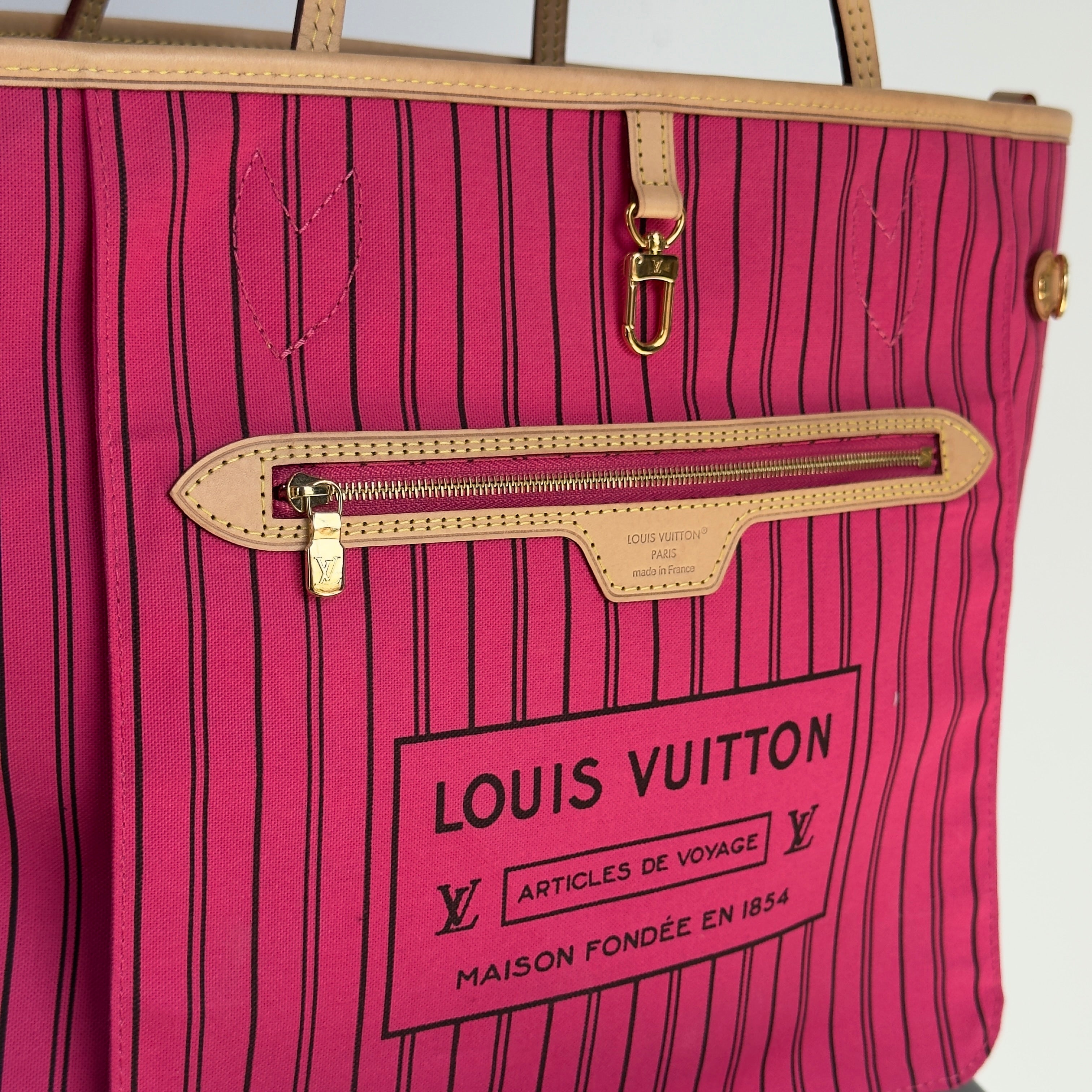 Louis Vuitton Neverfull Bandouliere Inside Out - Queen May