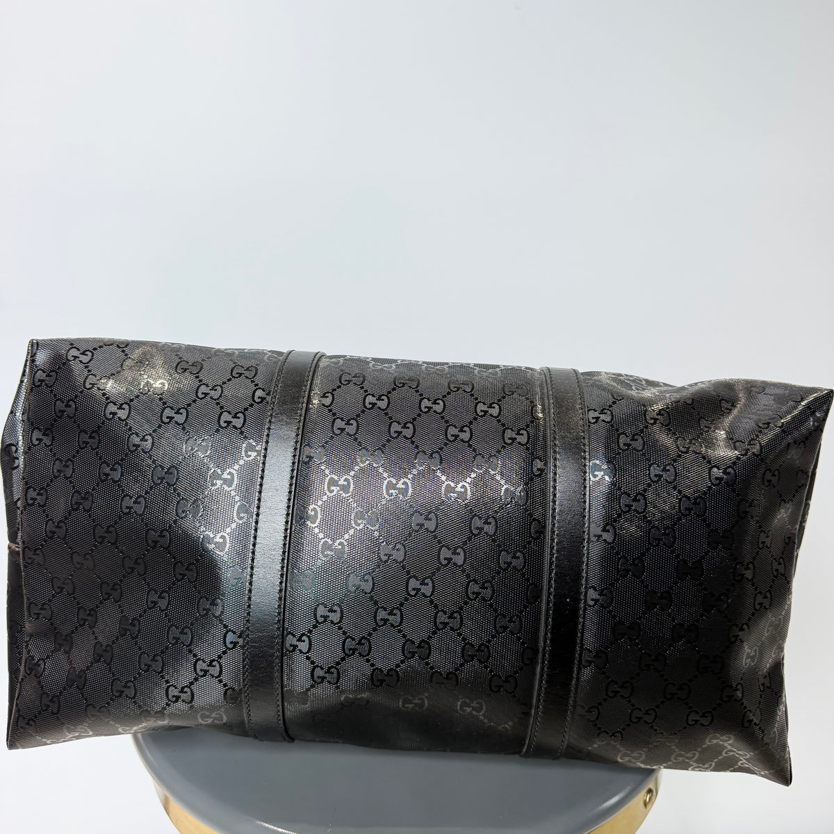 Gucci Black Imprime Tote Bag