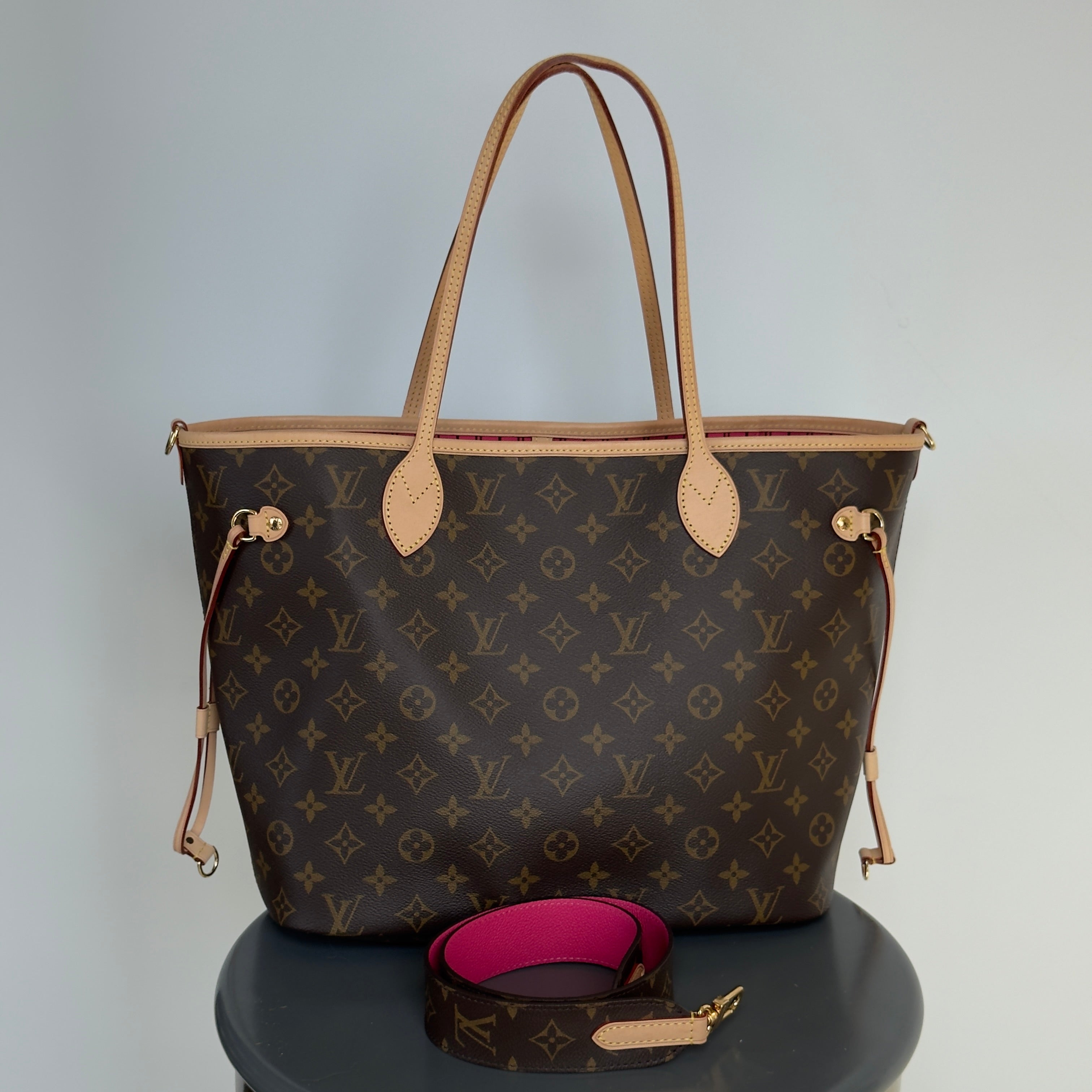 Louis Vuitton Neverfull Bandouliere Inside Out - Queen May