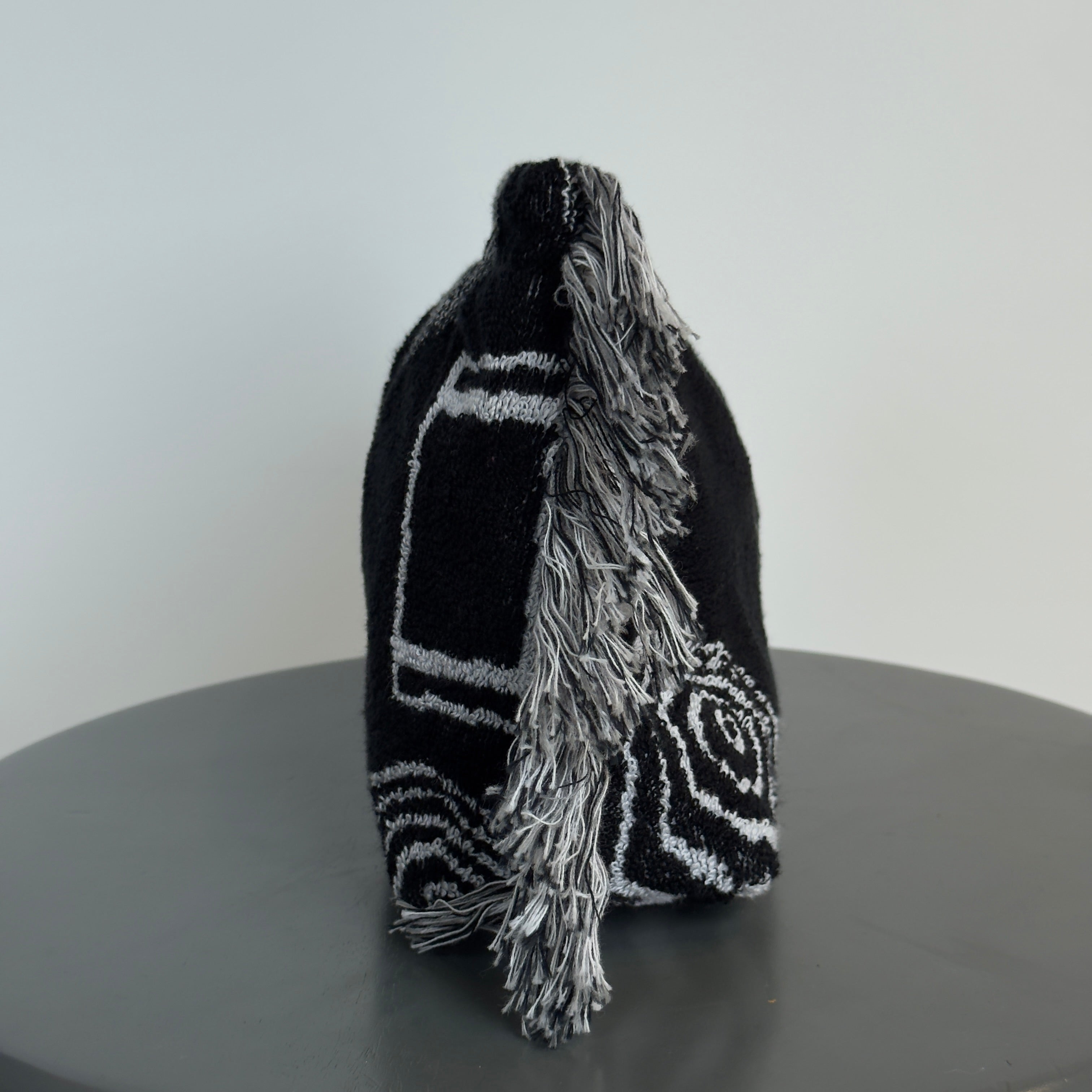 Lady Cuir x Queen May Fringe Tote Clutch - Queen May