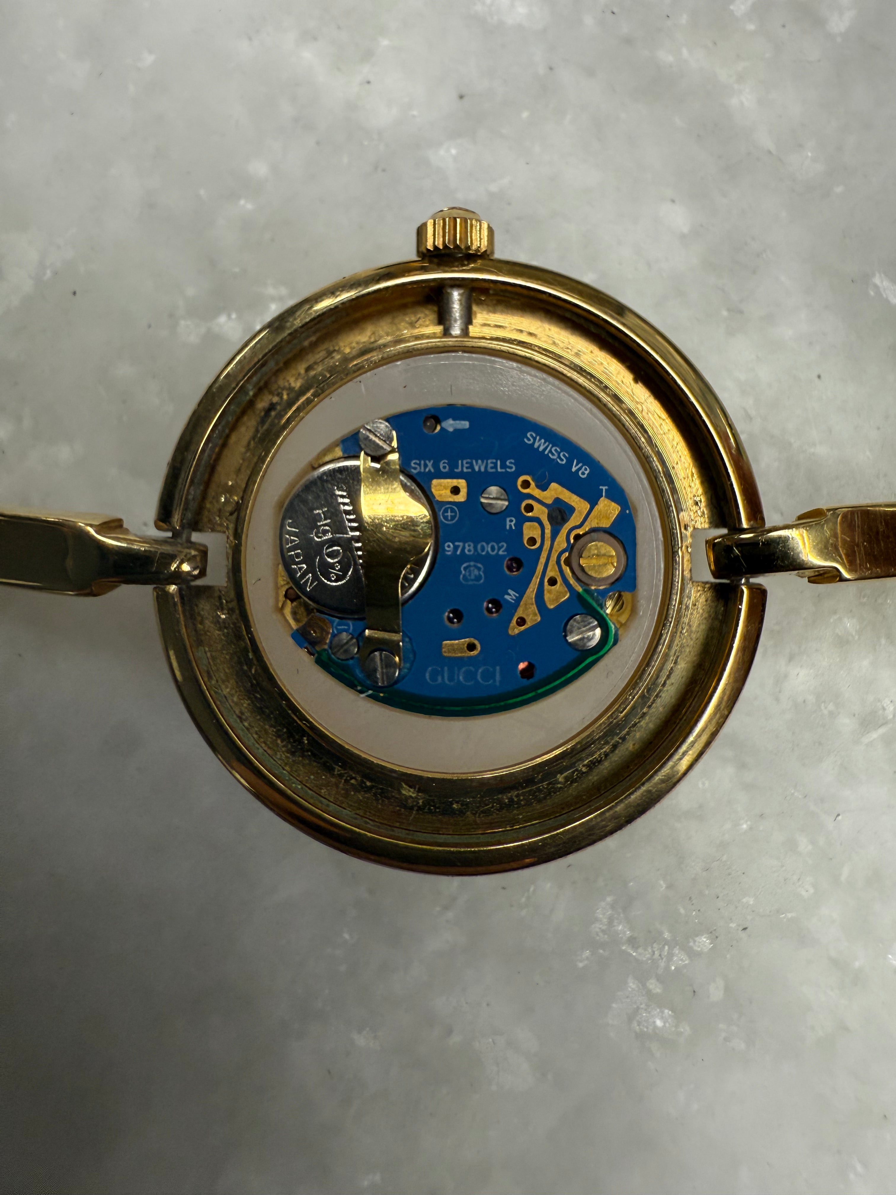 Vintage Gucci Interchangeable Bezel Watch - Queen May