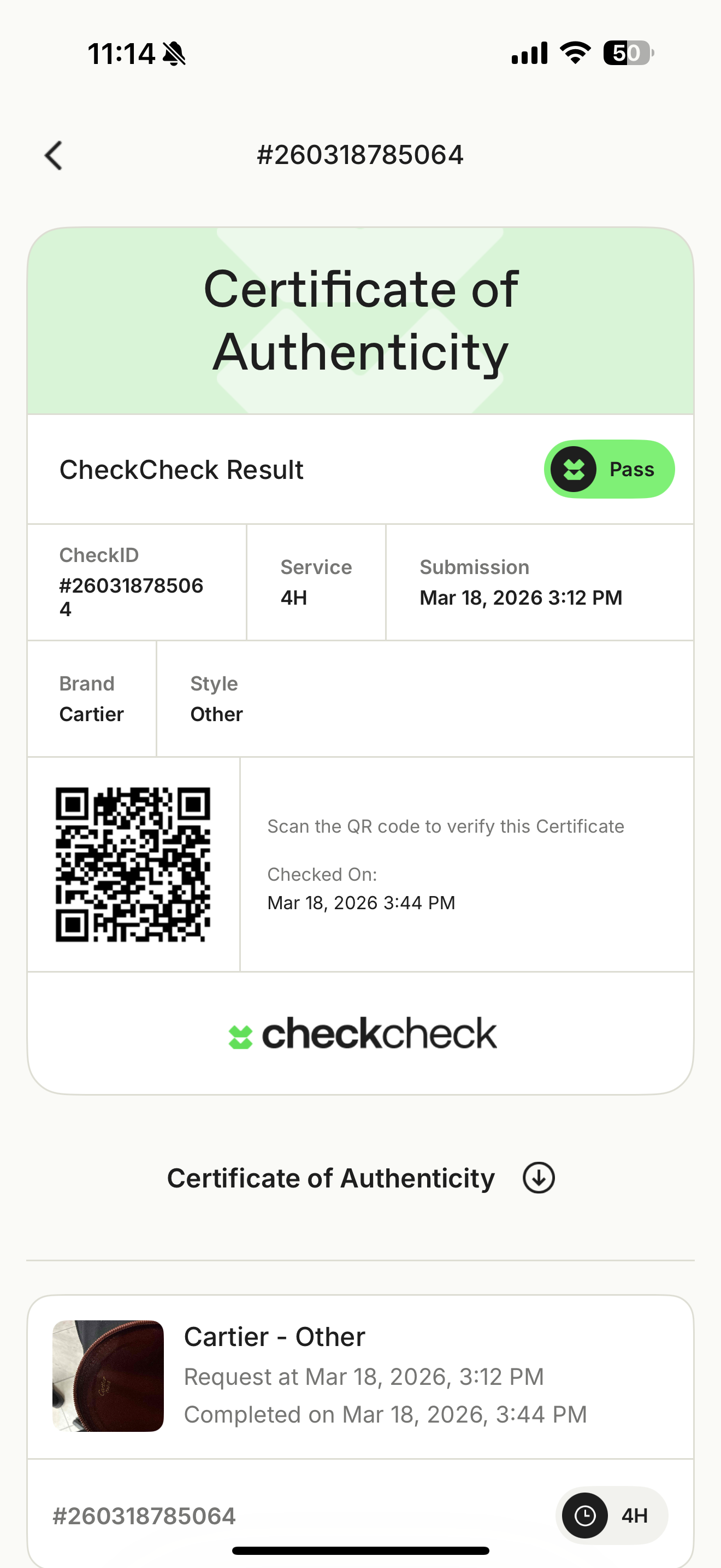 Vintage Cartier Burgundy Leather Coin Purse - Queen May