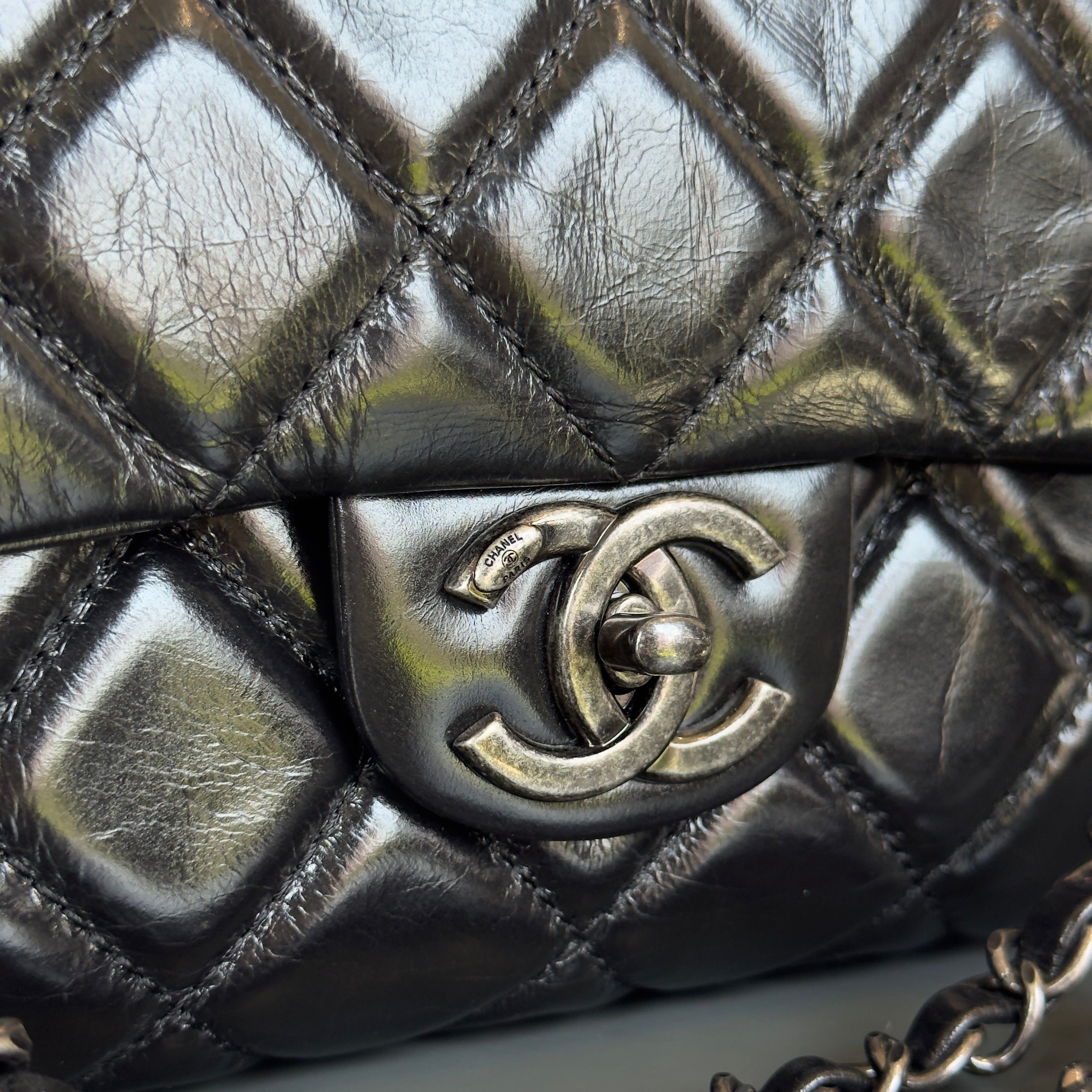 Chanel Crinkled Calfskin 15C Flap Bag - Queen May