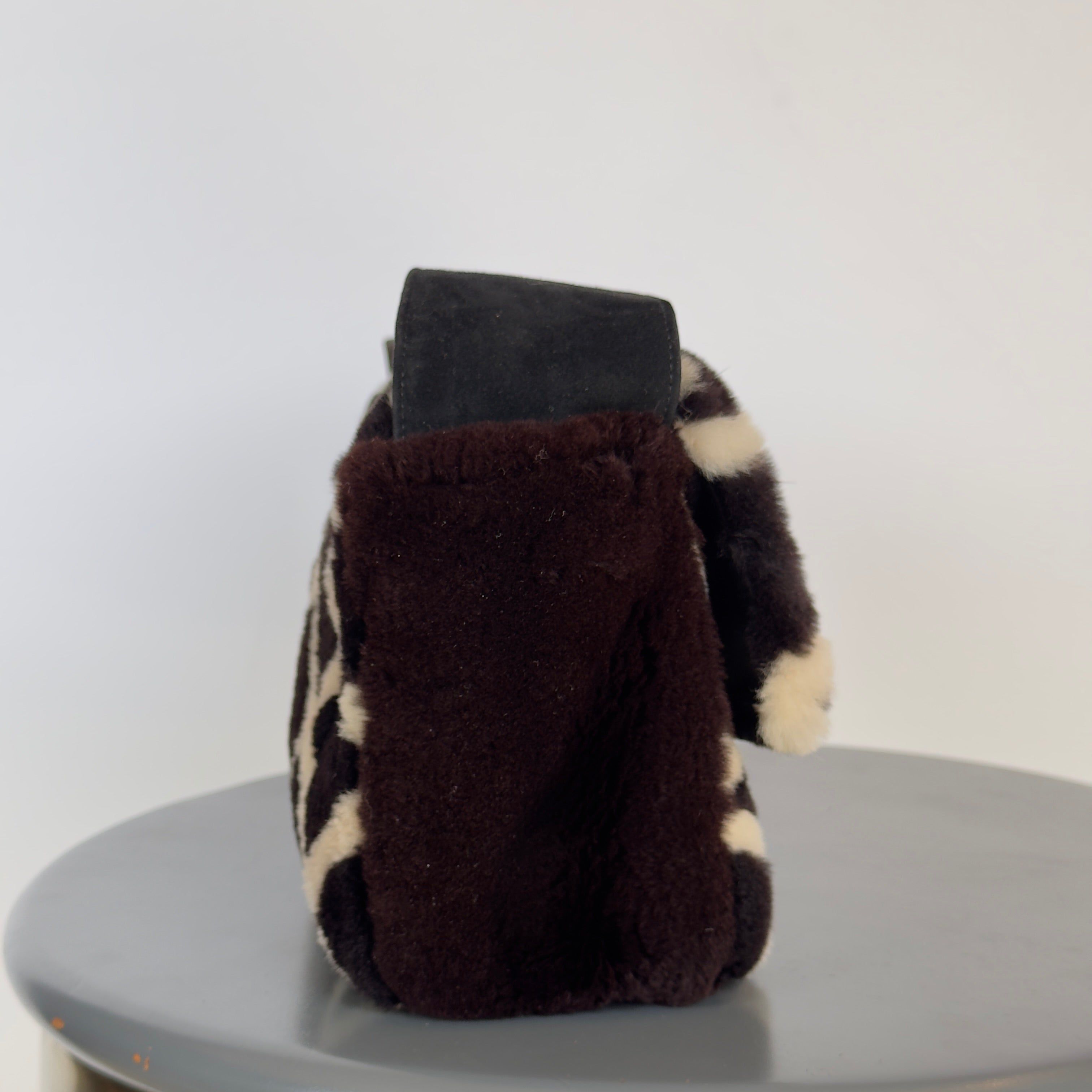 Chanel Mouton Shearling and Suede Bag 1996-1997 - Queen May