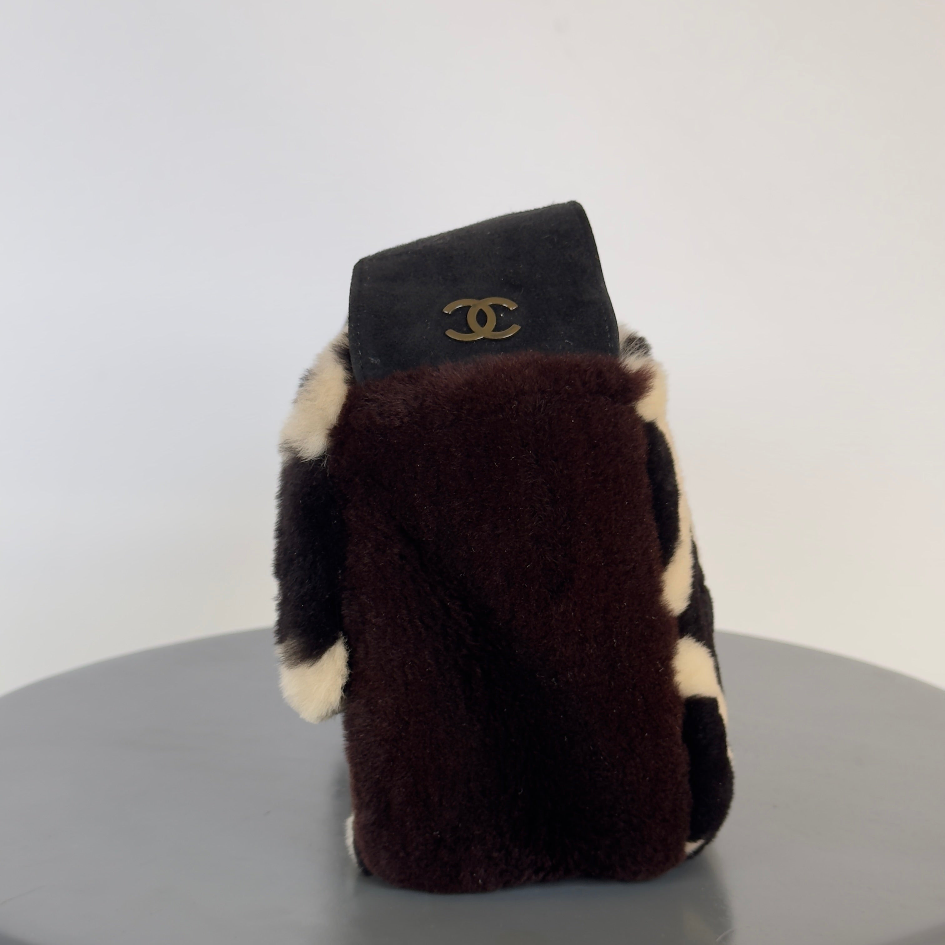 Chanel Mouton Shearling and Suede Bag 1996-1997 - Queen May