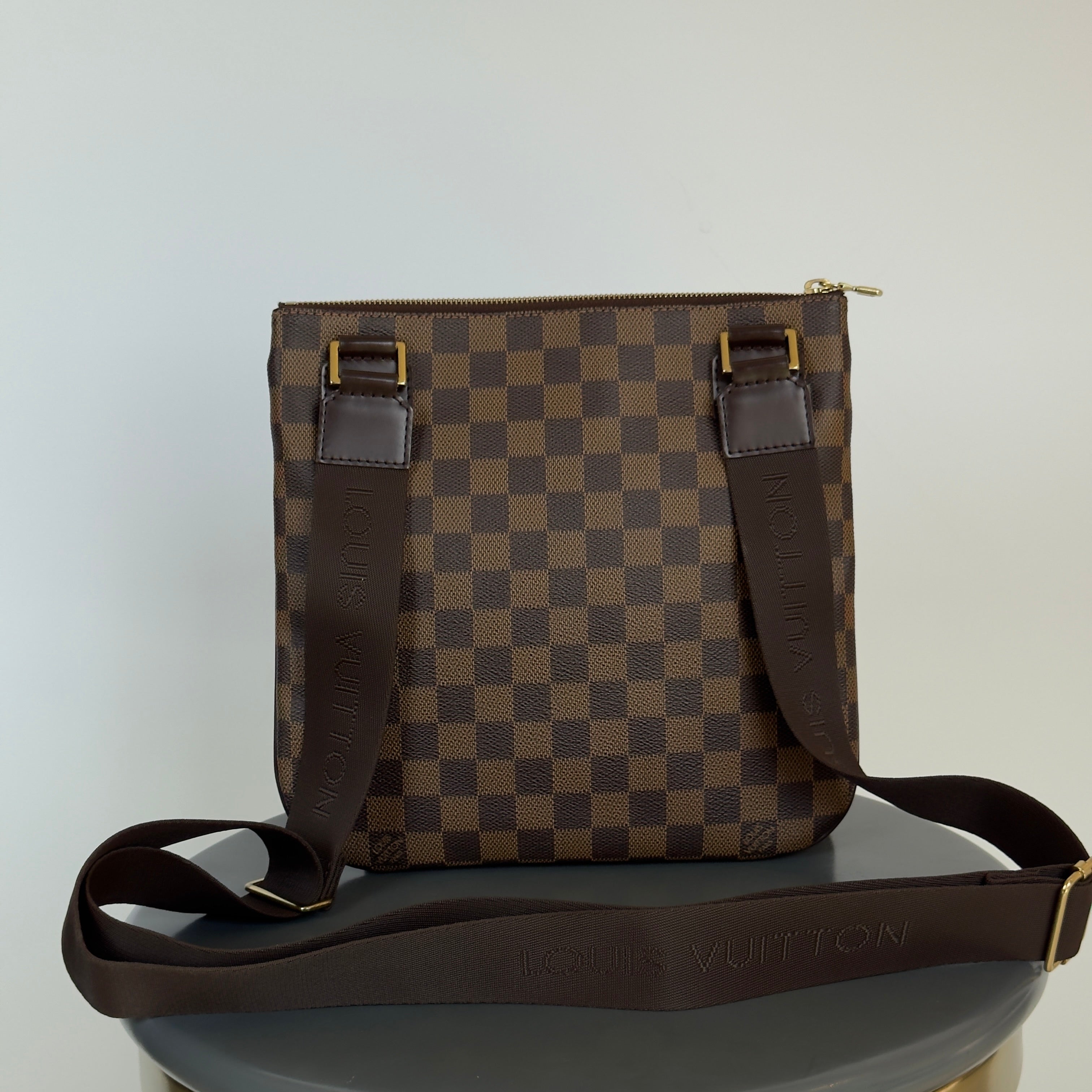 Louis Vuitton Bosphore Damier Ebene Pochette - Queen May