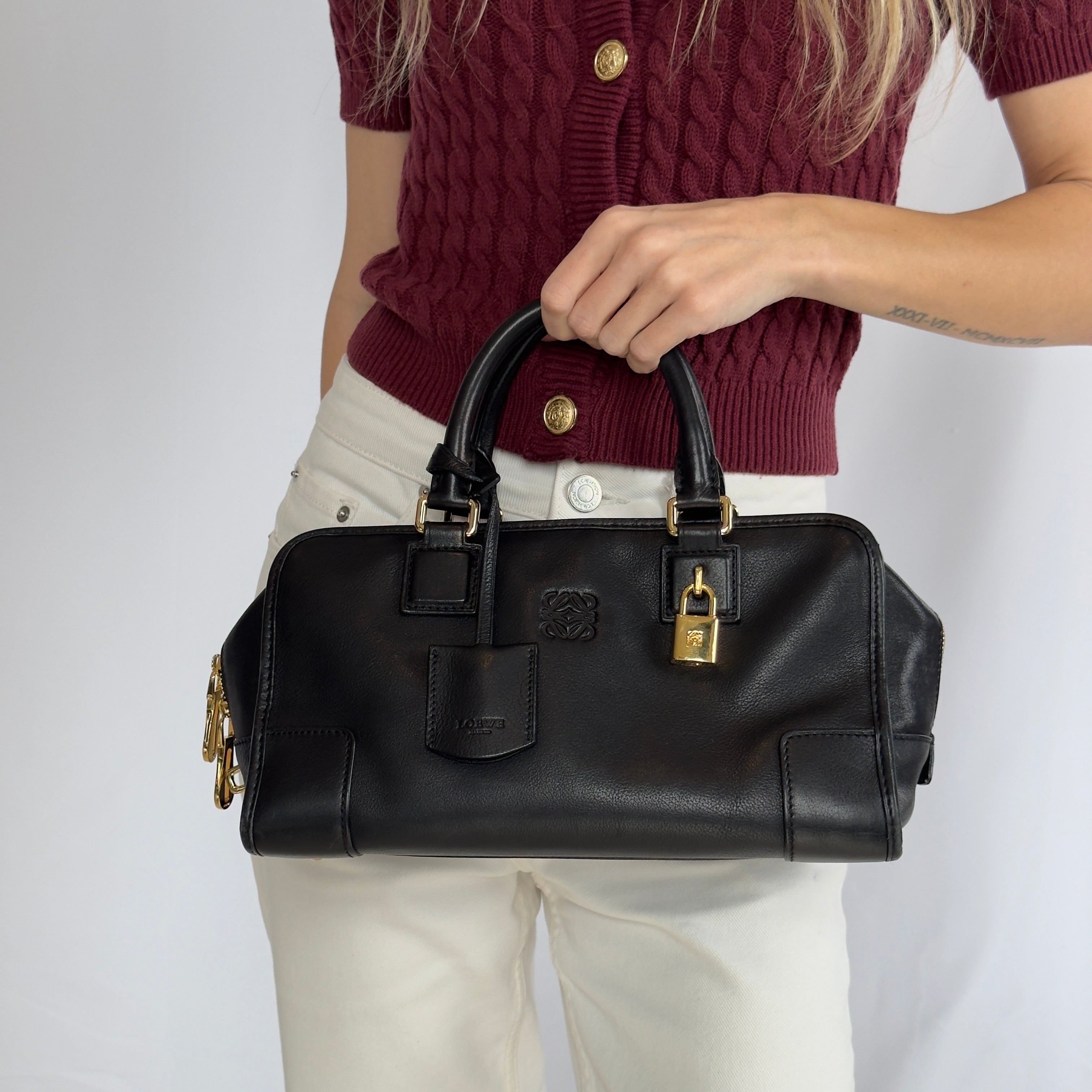 Loewe Leather Amazona 28 - Queen May