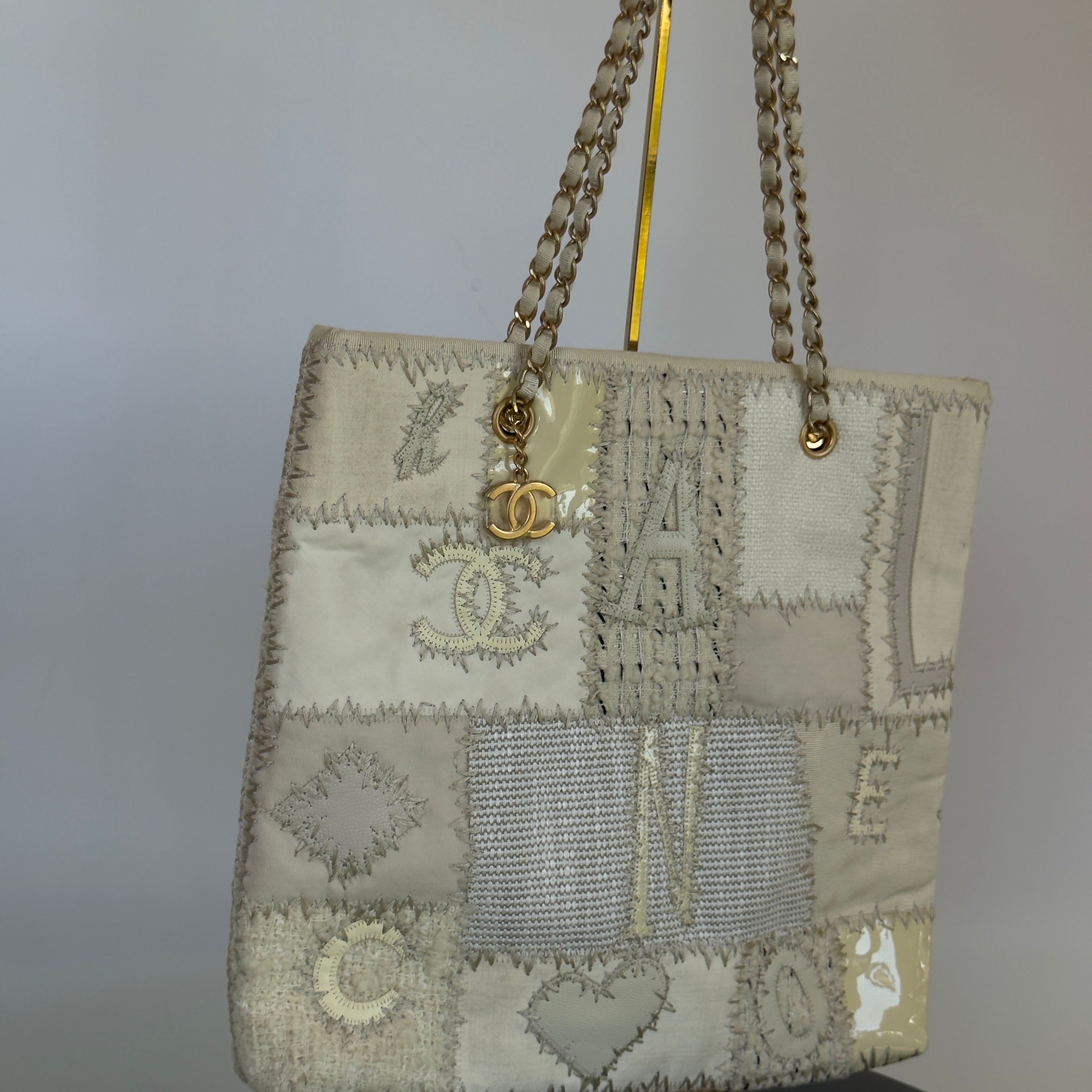 Rare Chanel 2017 Patchwork Tote Bag - Queen May