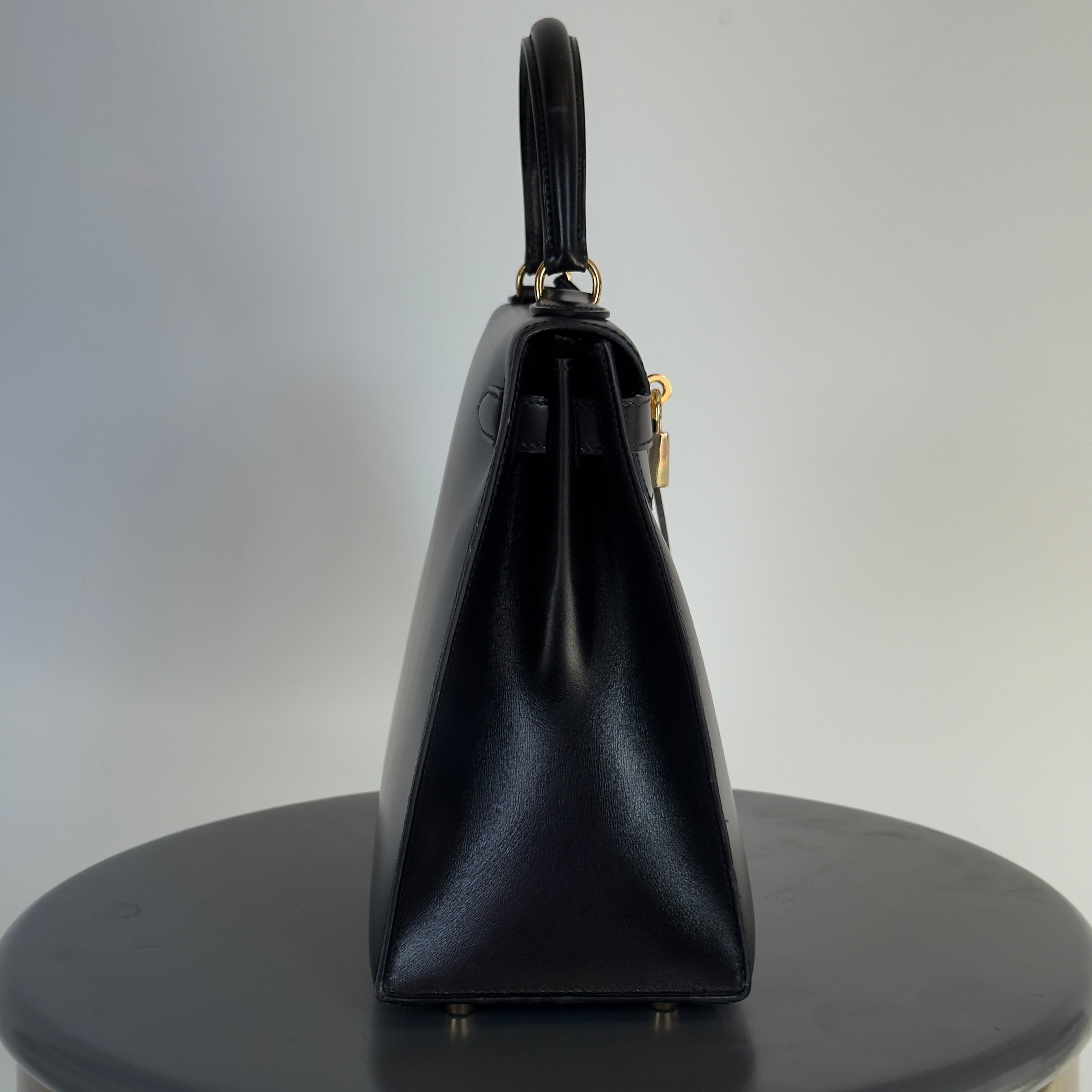 Hermes Black Box Kelly 28 Sellier Bag - Queen May