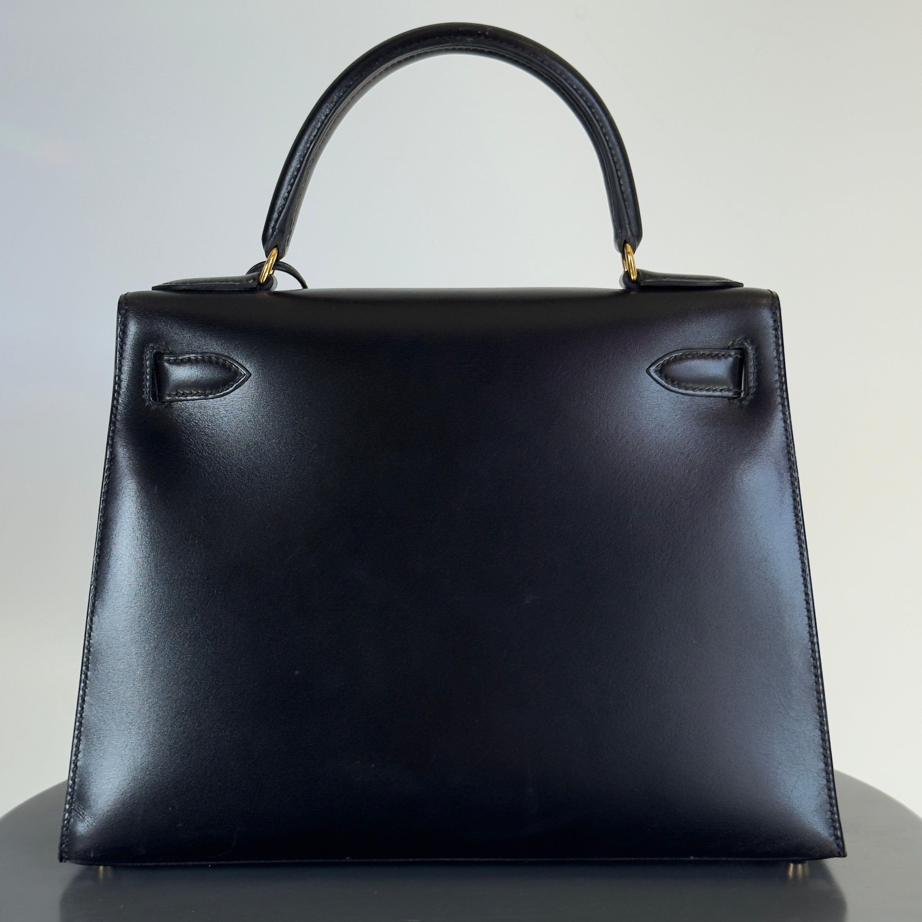 Hermes Black Box Kelly 28 Sellier Bag - Queen May