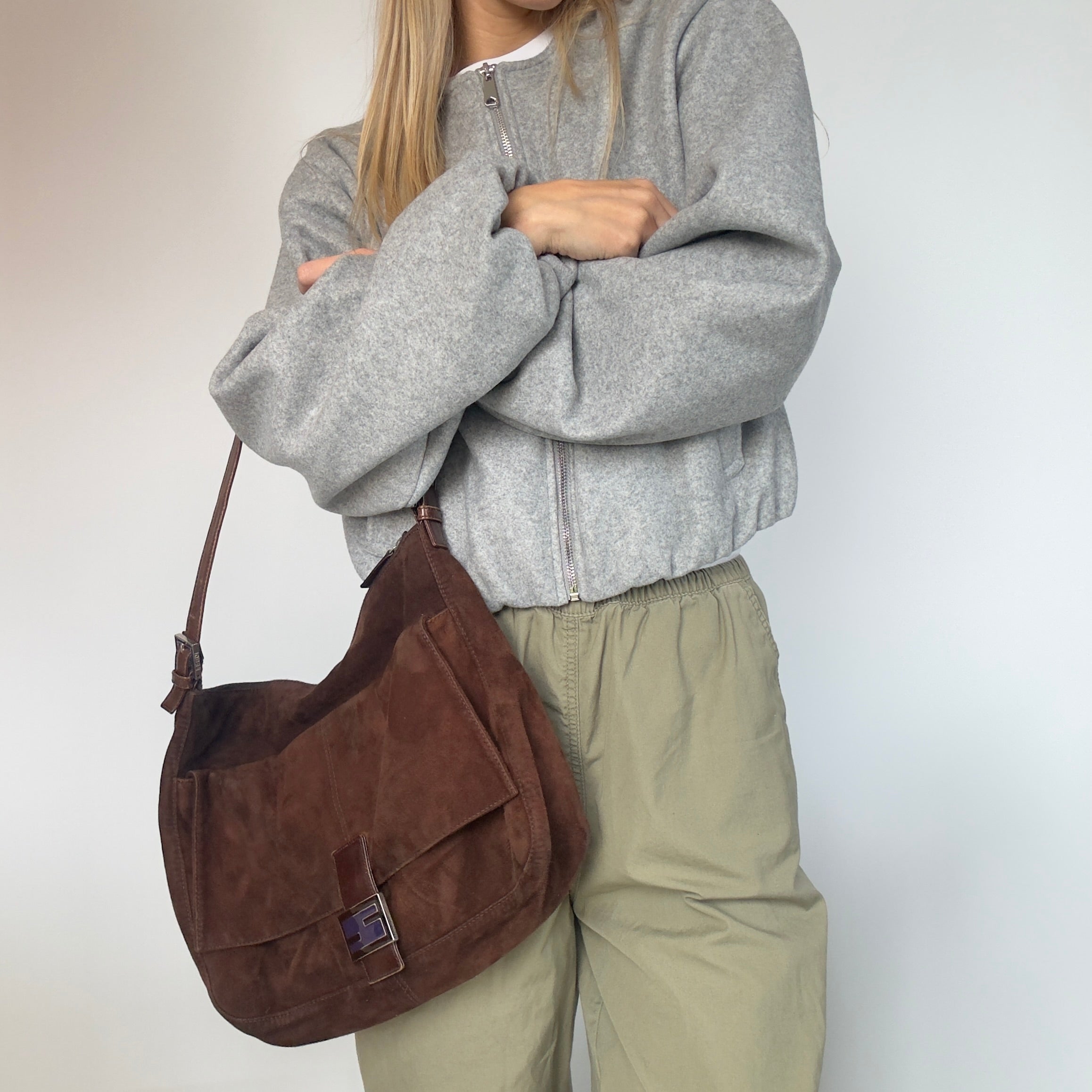 Fendi Suede Mama Forever Bag - Queen May