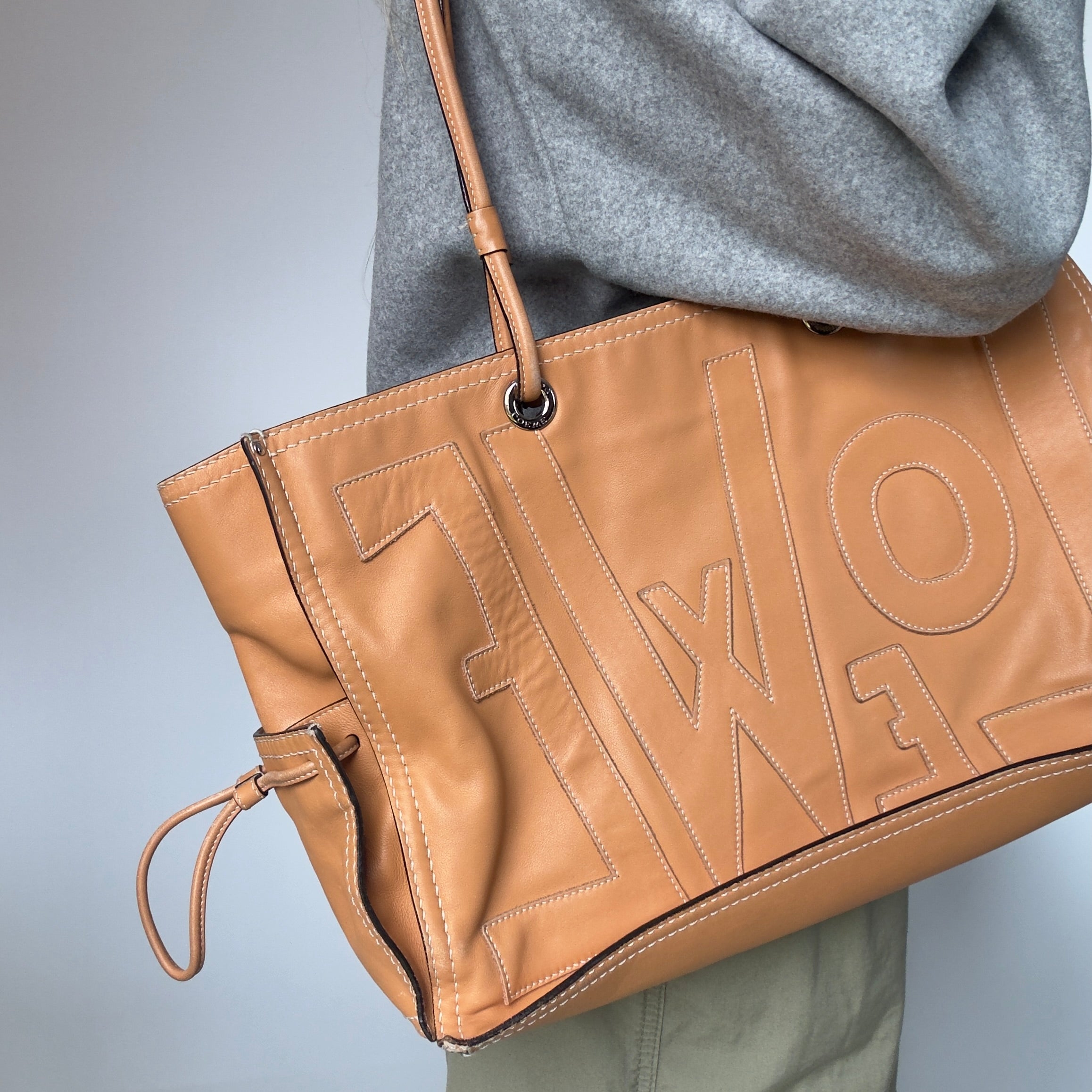 Vintage Loewe Anagram Tote