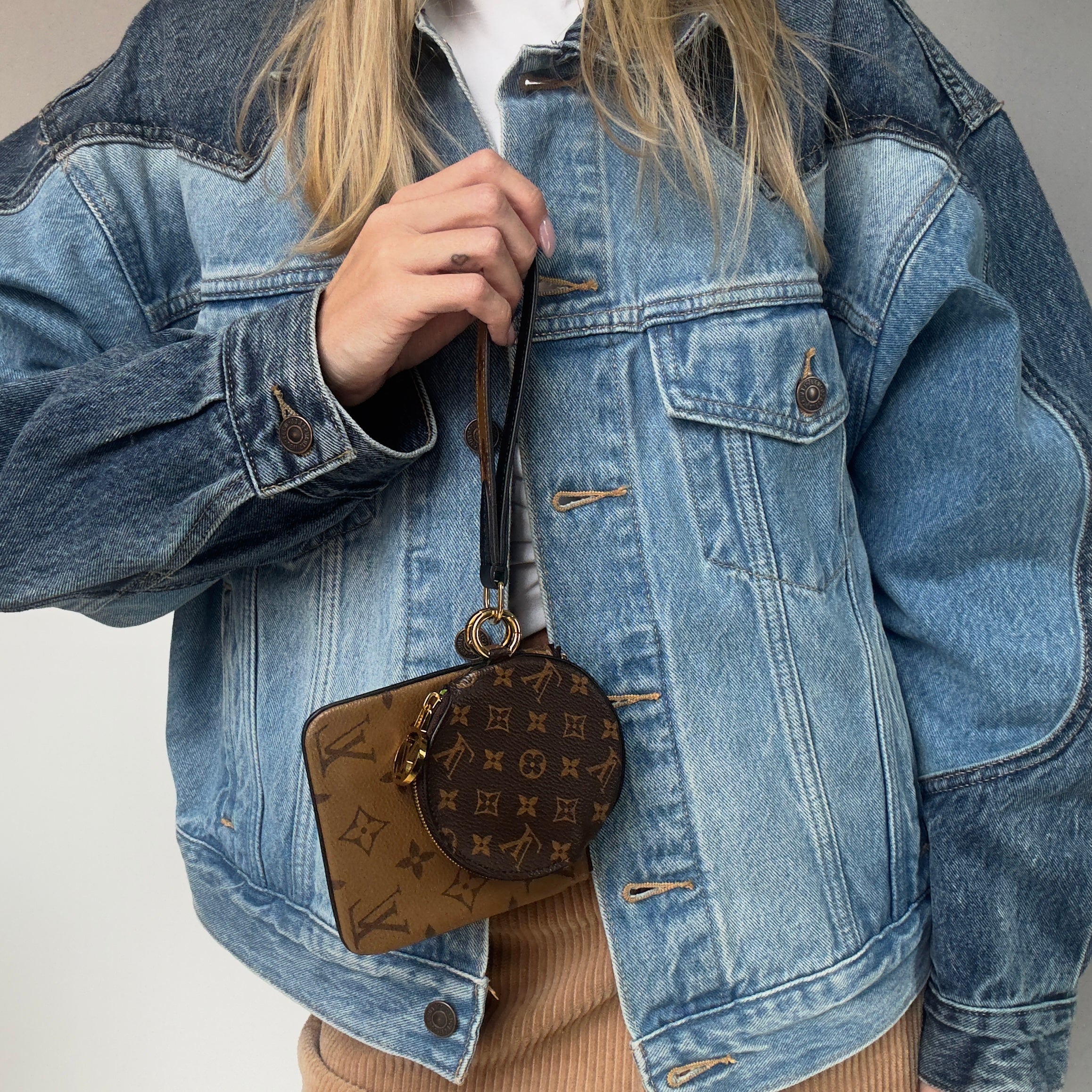 Louis Vuitton Reverse Monogram Trio Pouch - Queen May