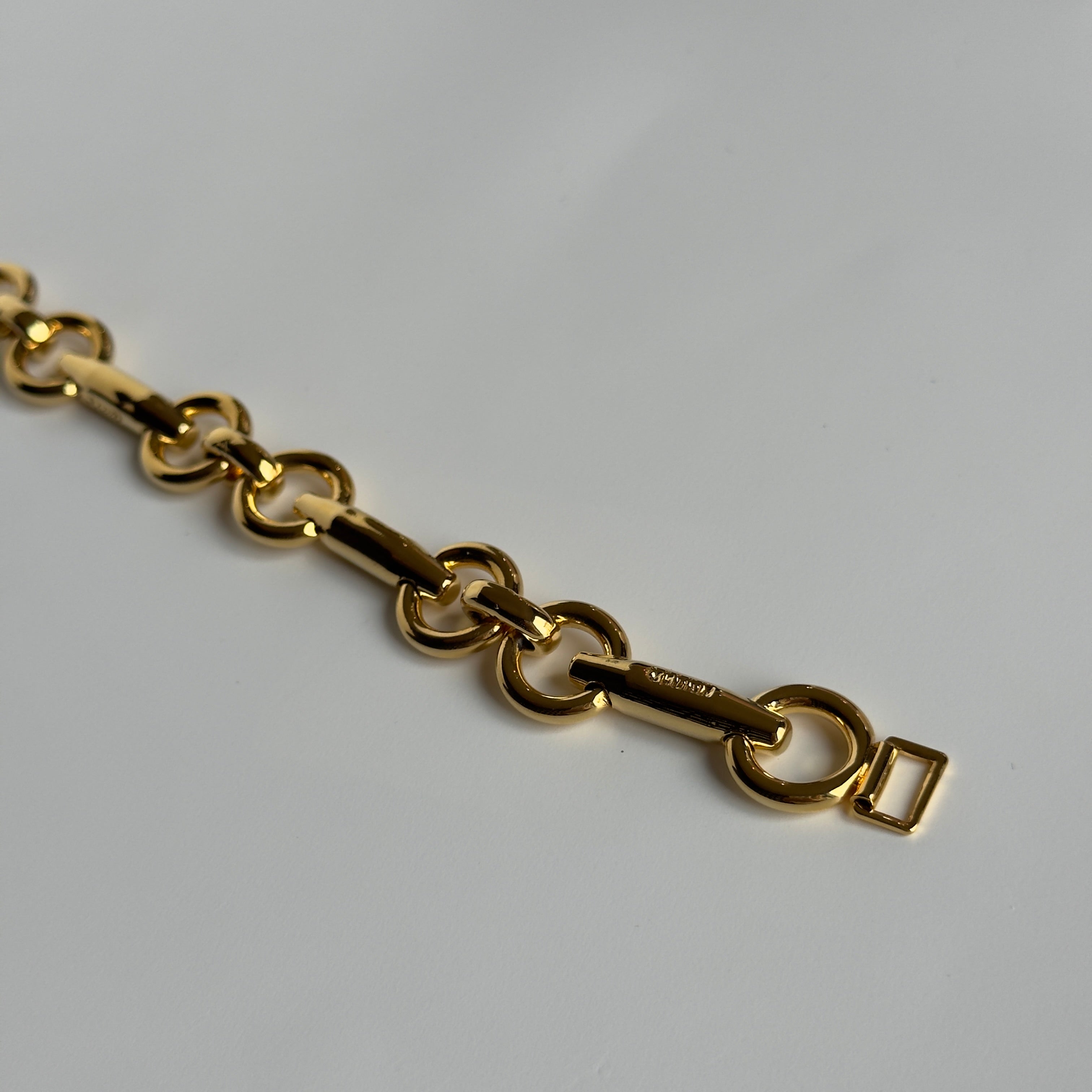 Celine Horsebit Gold Tone Bracelet - Queen May