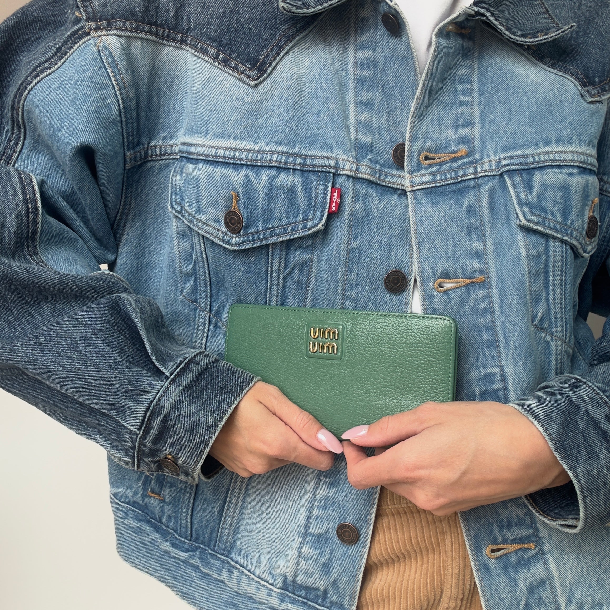 Miu Miu Green Long Wallet - Queen May