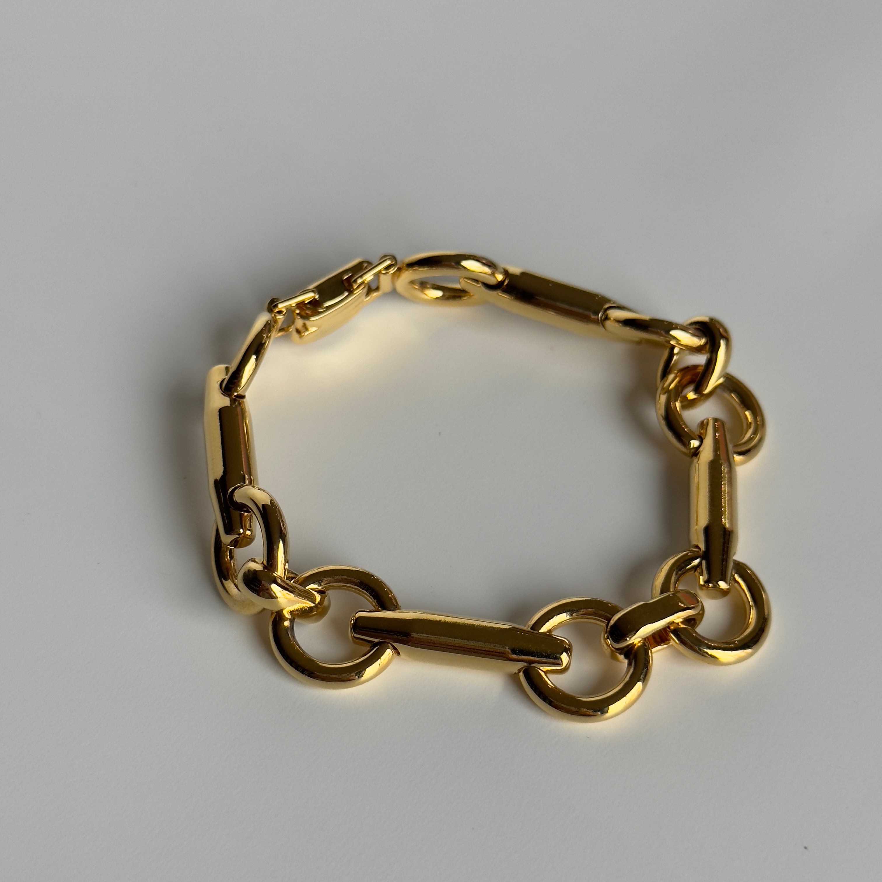 Celine Horsebit Gold Tone Bracelet - Queen May
