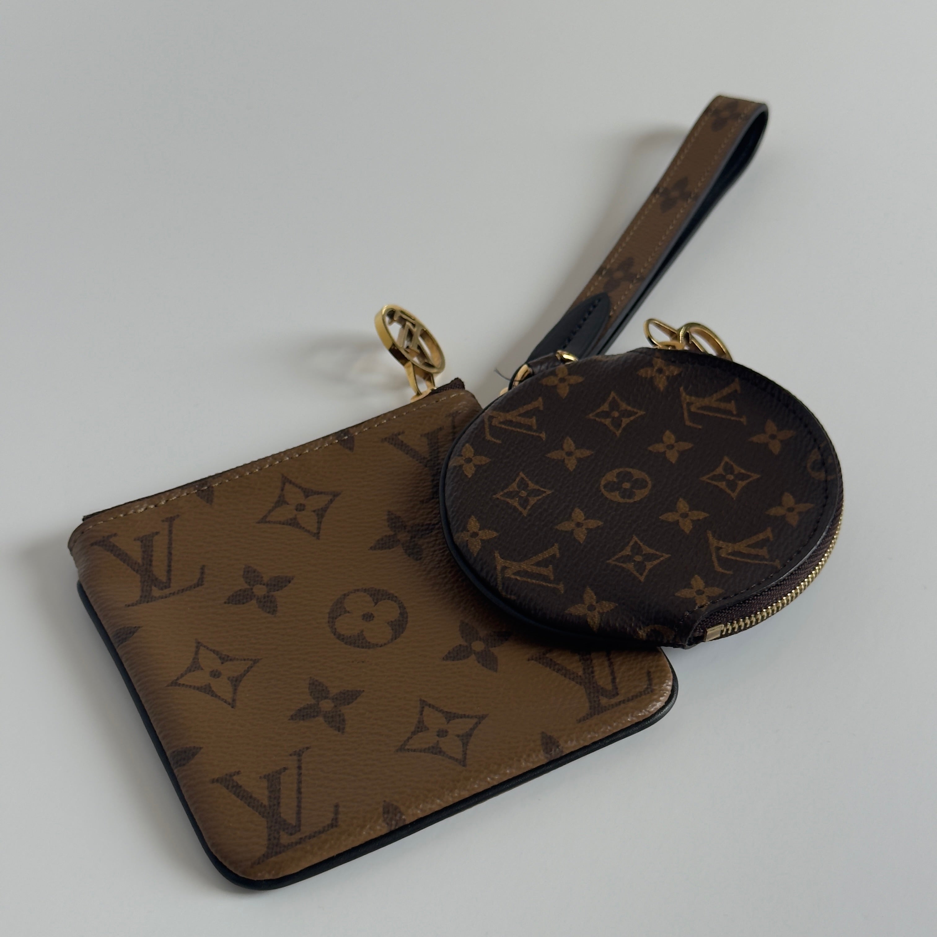 Louis Vuitton Reverse Monogram Trio Pouch - Queen May