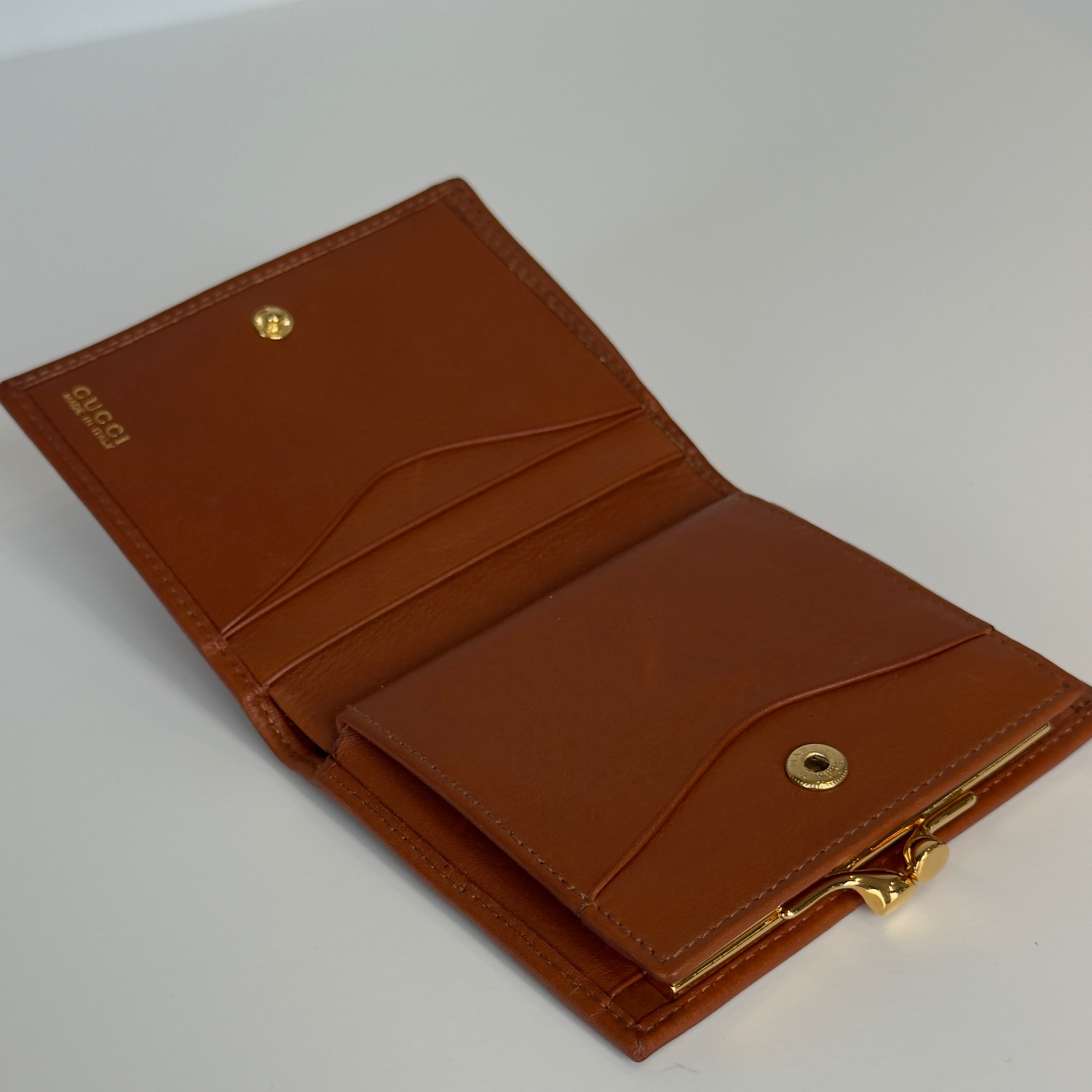 Rare Vintage Gucci Horseshoe Kisslock Wallet - Queen May