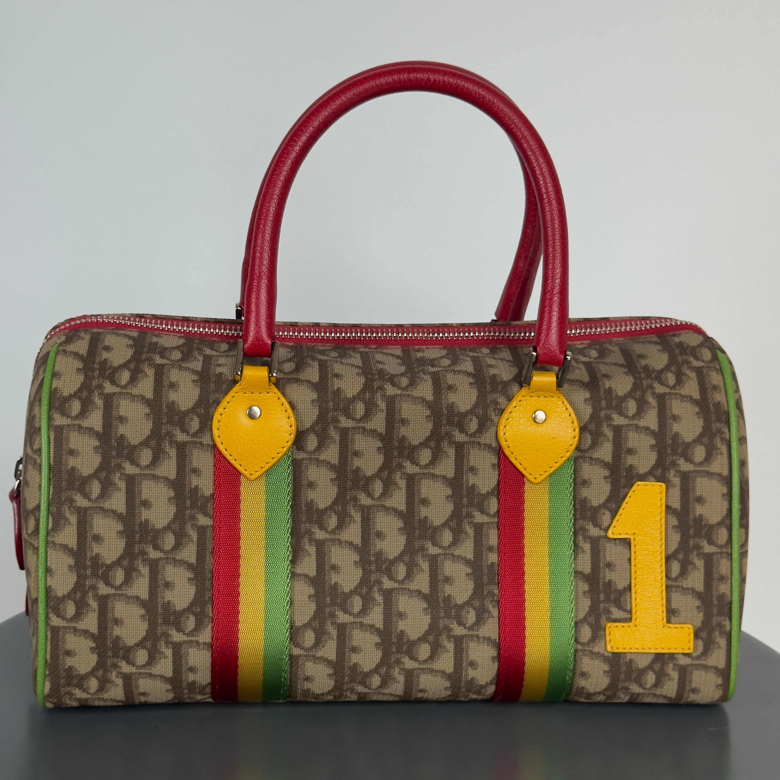 Christian Dior Monogram Rasta Boston Bag - Queen May