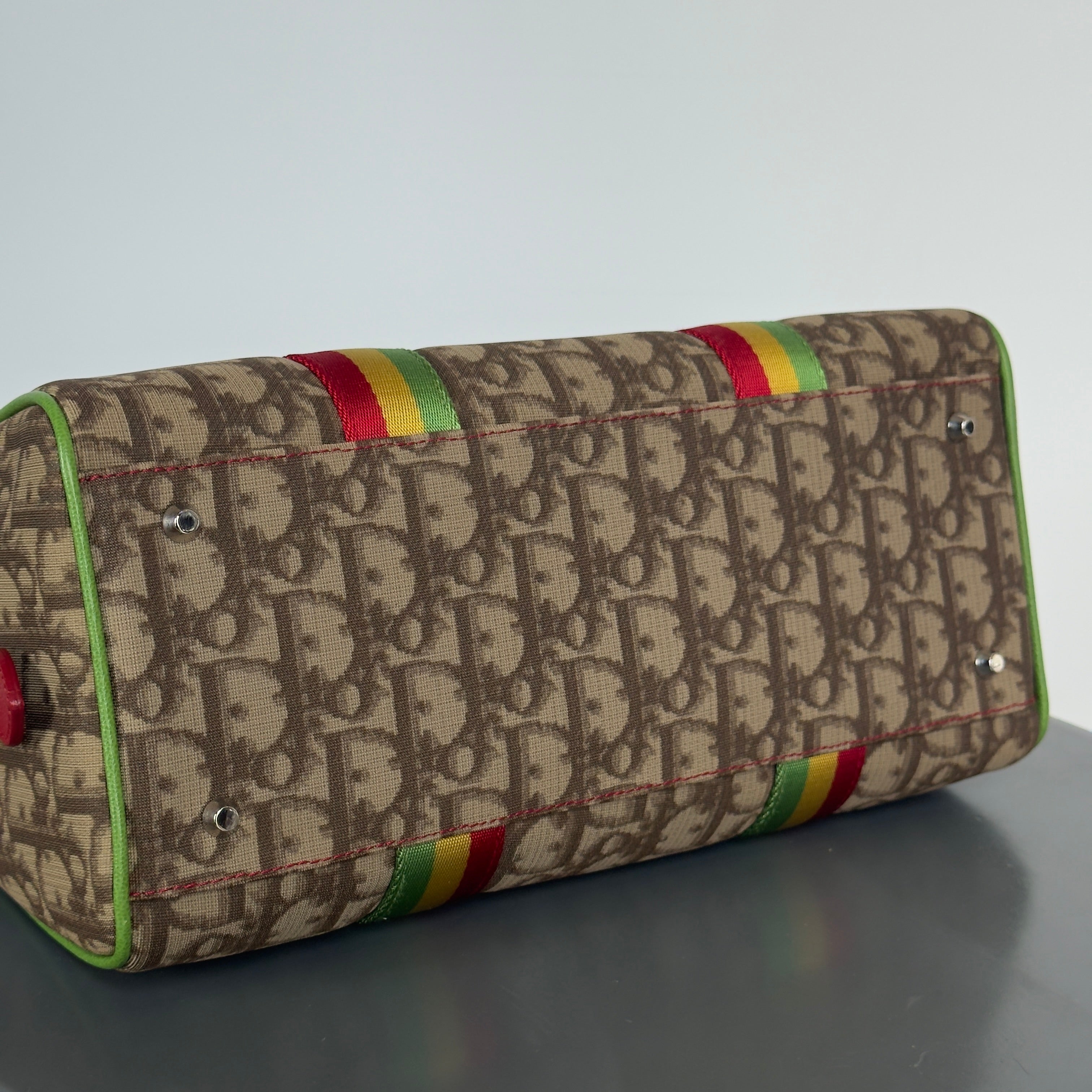 Christian Dior Monogram Rasta Boston Bag - Queen May
