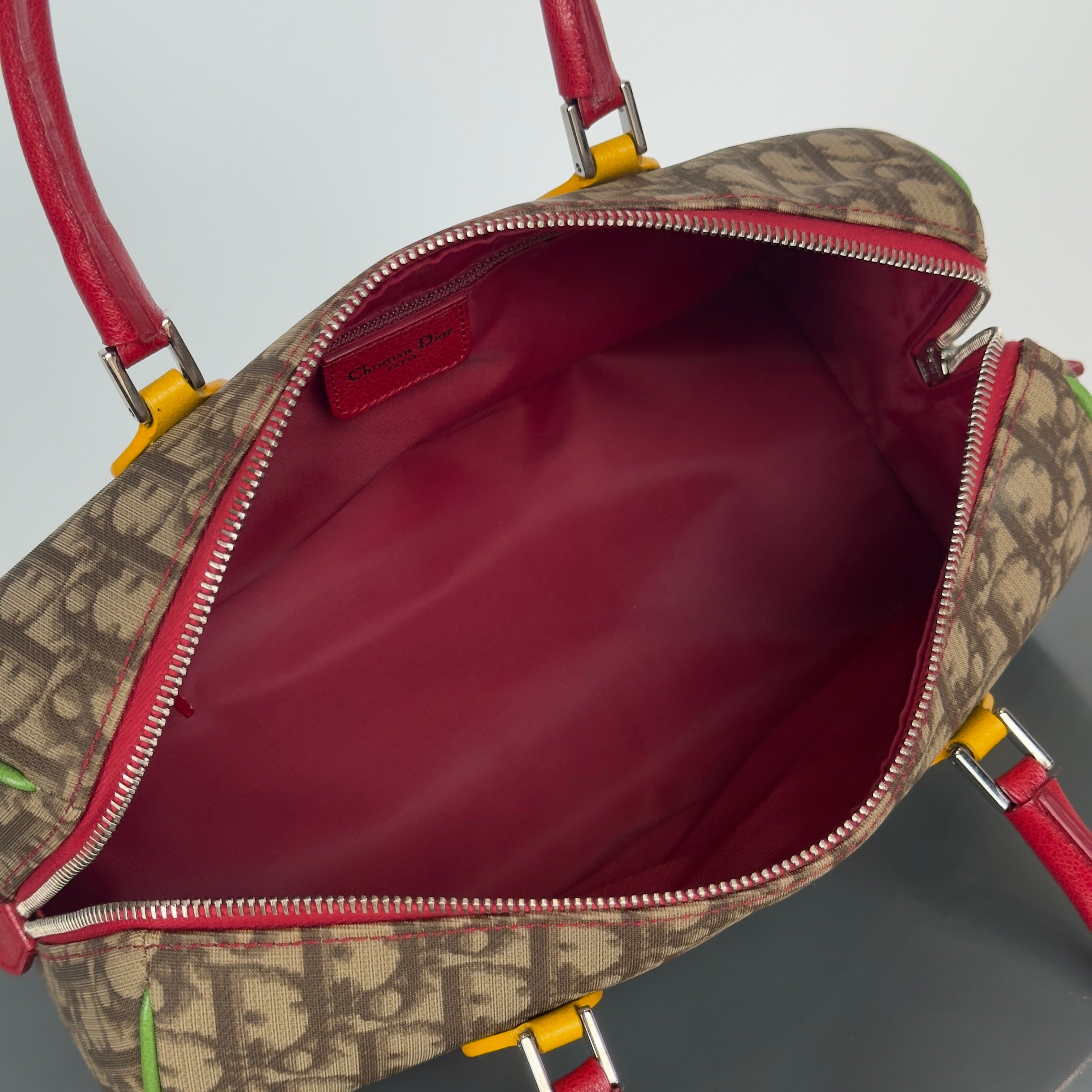 Christian Dior Monogram Rasta Boston Bag - Queen May