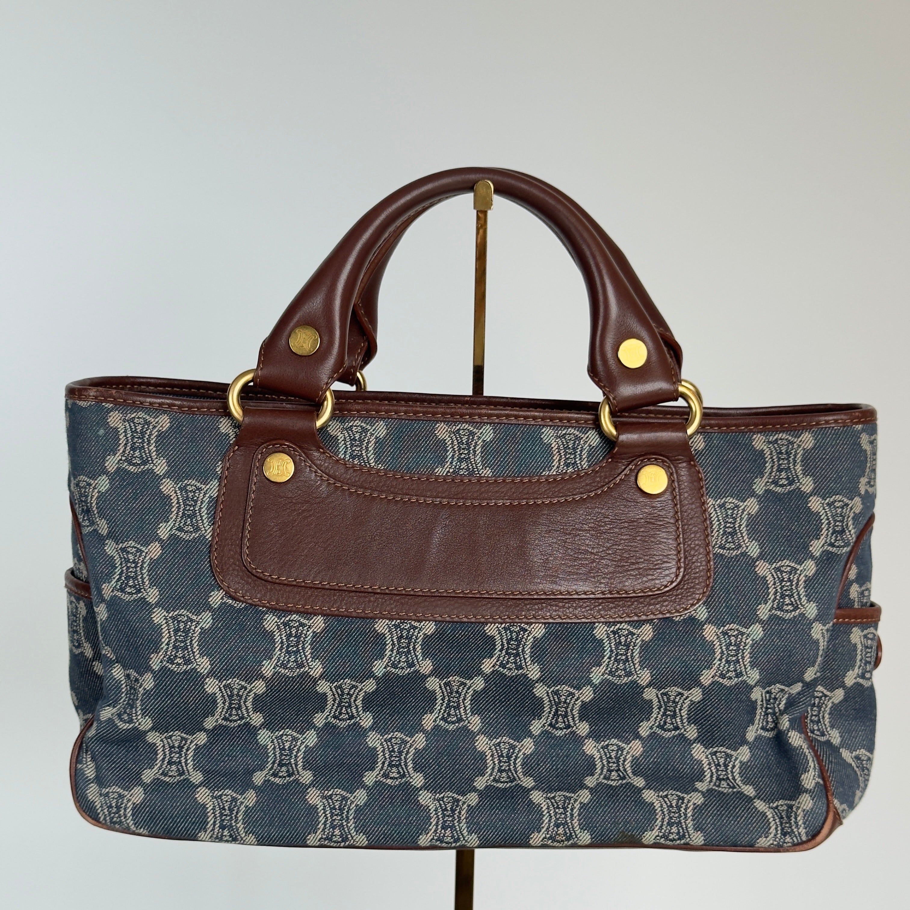 Celine Denim Macadam Boogie Bag - Queen May