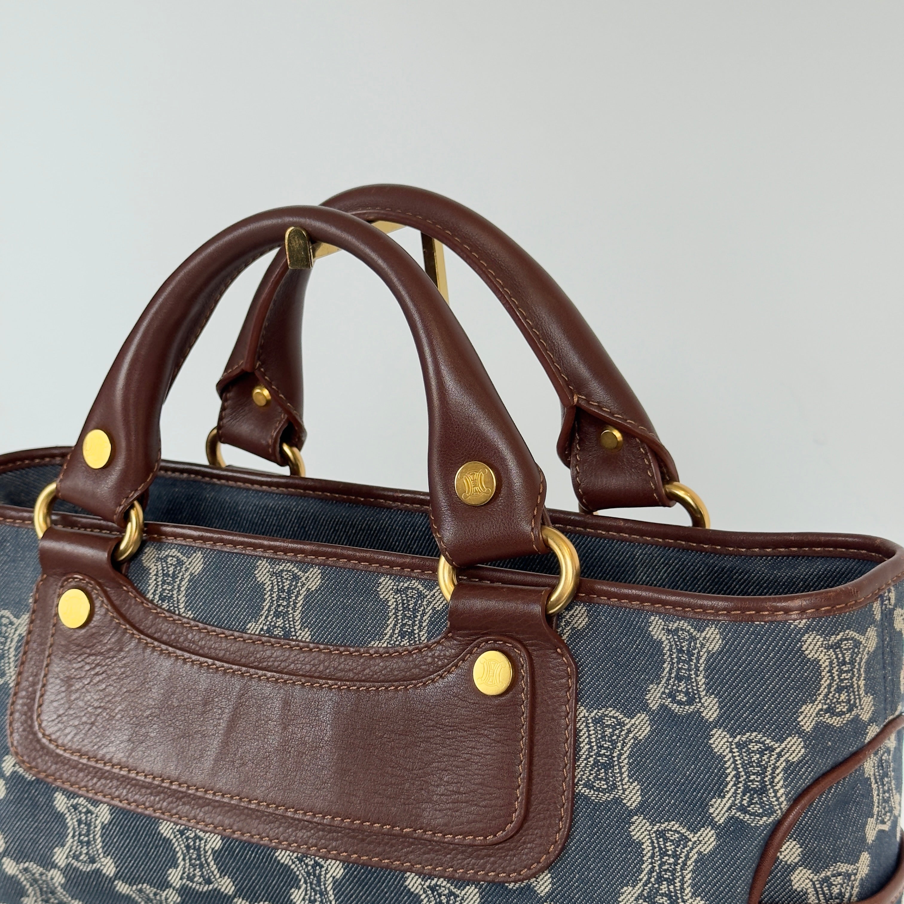 Celine Denim Macadam Boogie Bag - Queen May