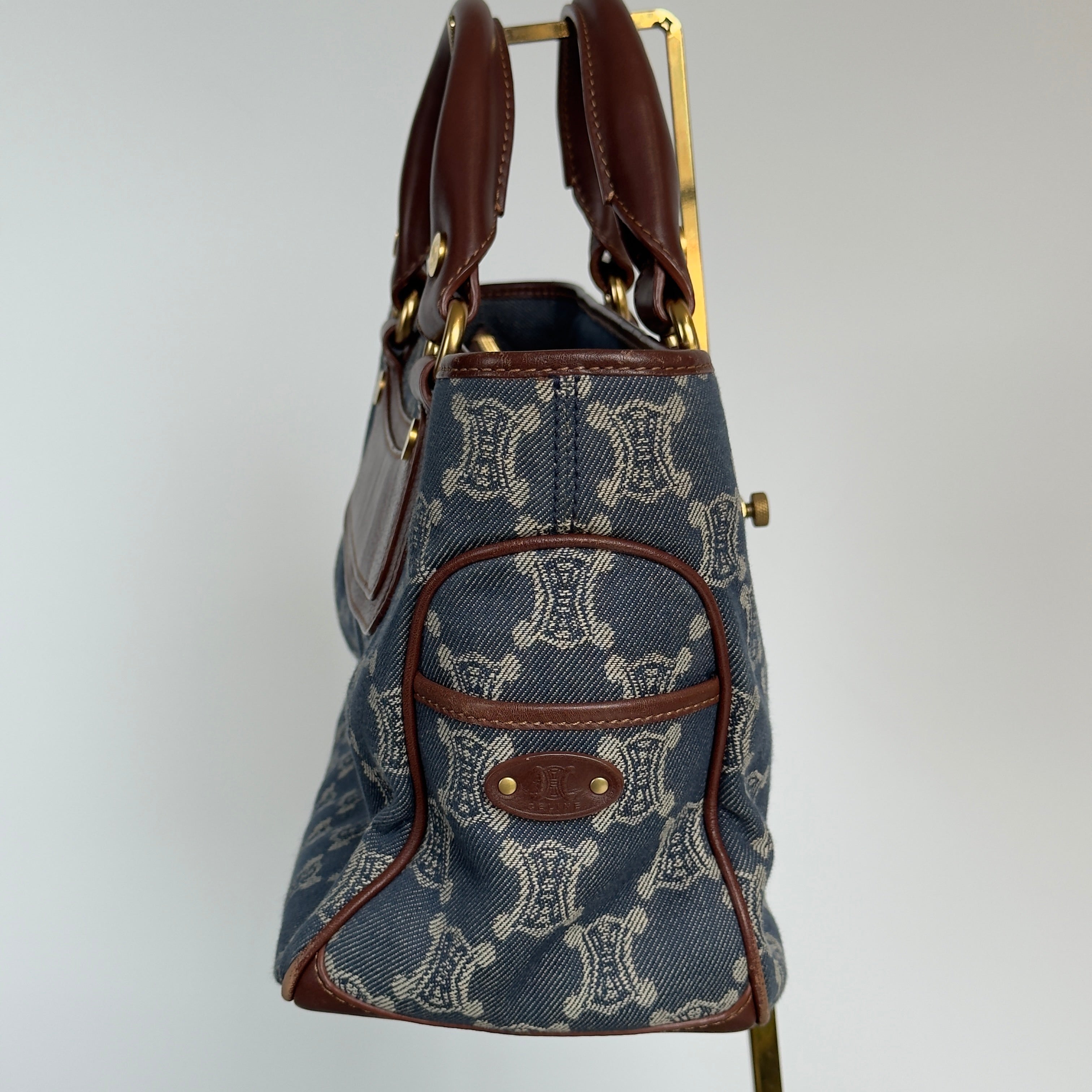 Celine Denim Macadam Boogie Bag - Queen May