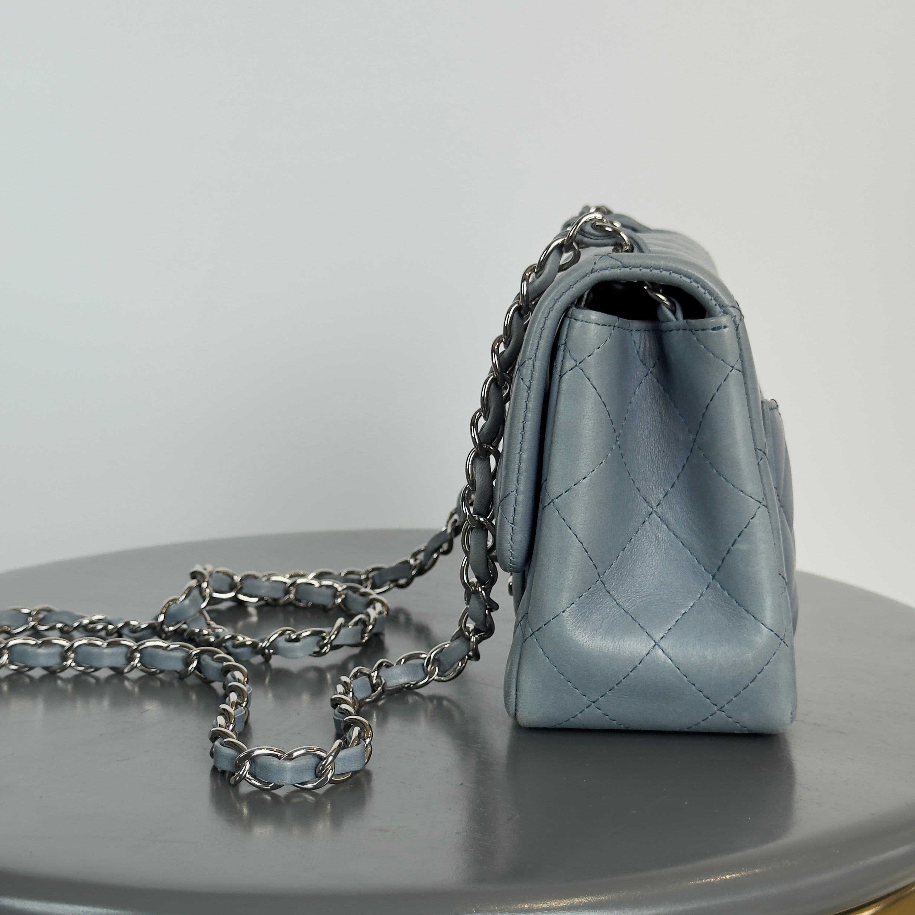Chanel Square Mini Flap Bag Lambskin 2012 - Queen May