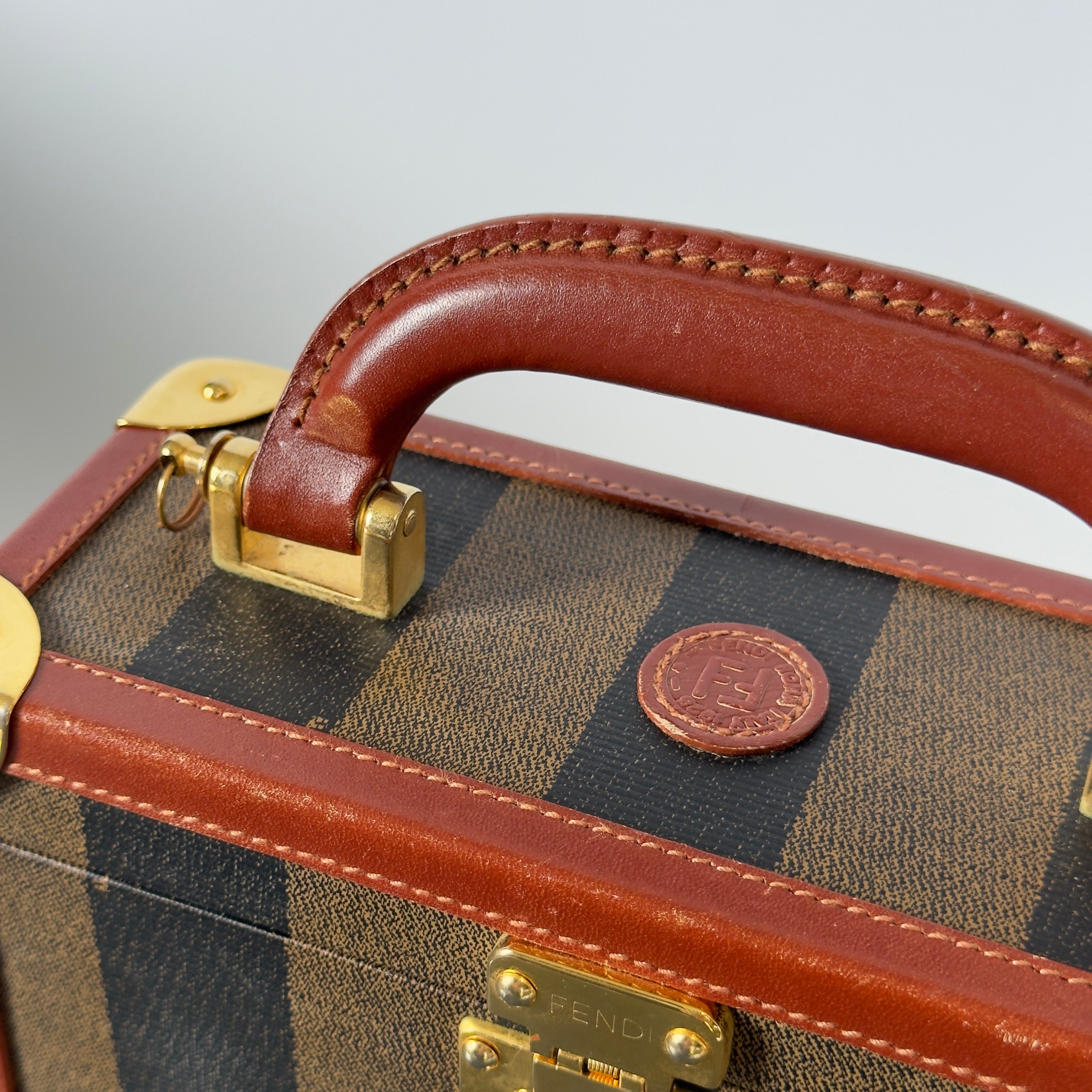Rare Vintage Fendi Mini Pequin Hardcase - Queen May