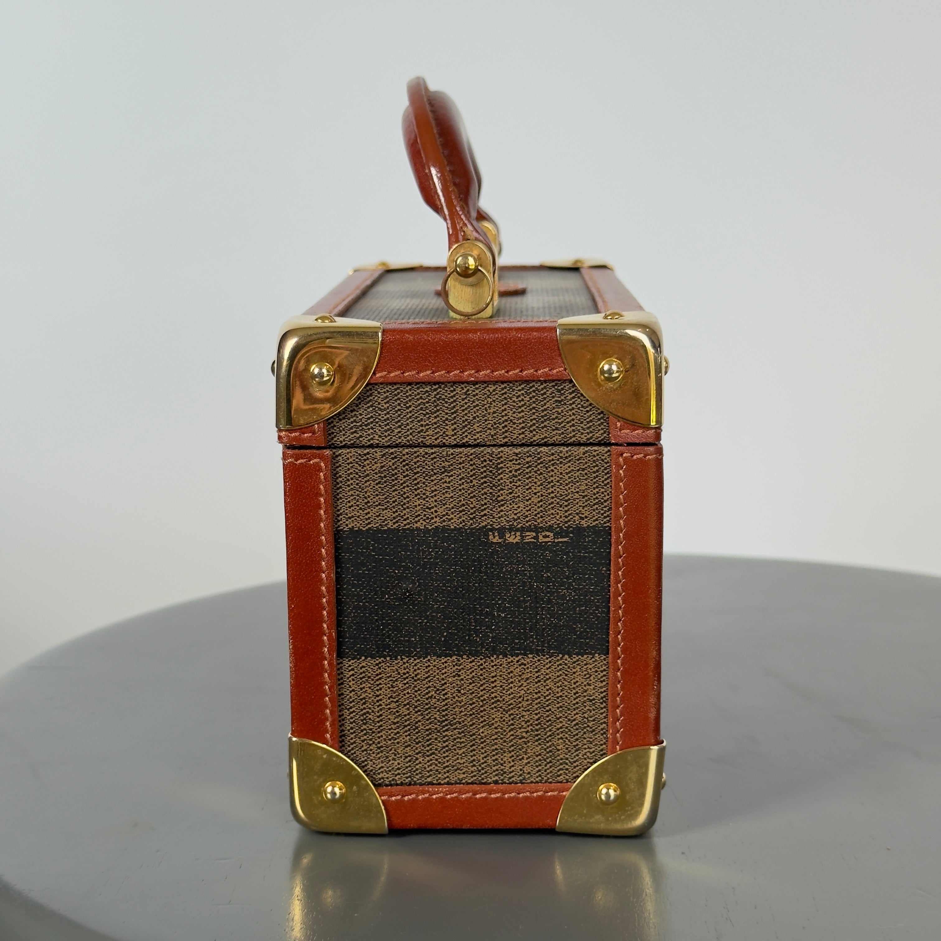 Rare Vintage Fendi Mini Pequin Hardcase - Queen May