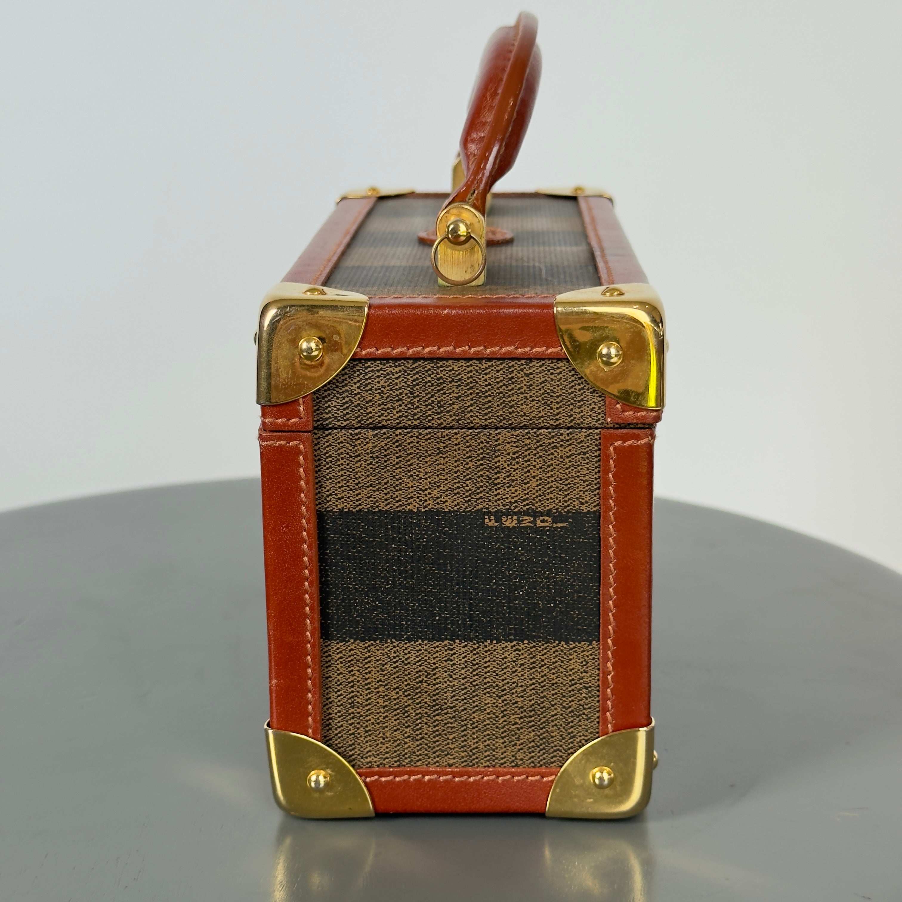 Rare Vintage Fendi Mini Pequin Hardcase - Queen May