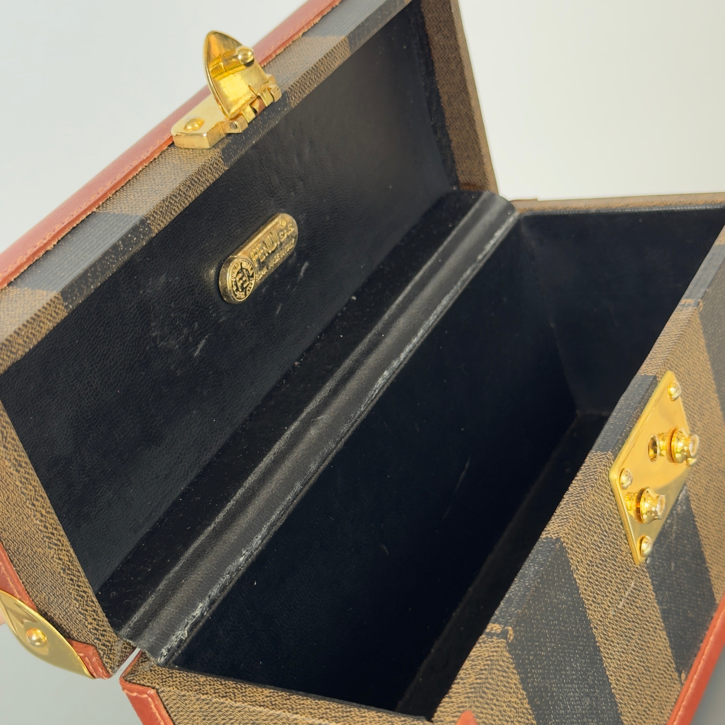 Rare Vintage Fendi Mini Pequin Hardcase - Queen May