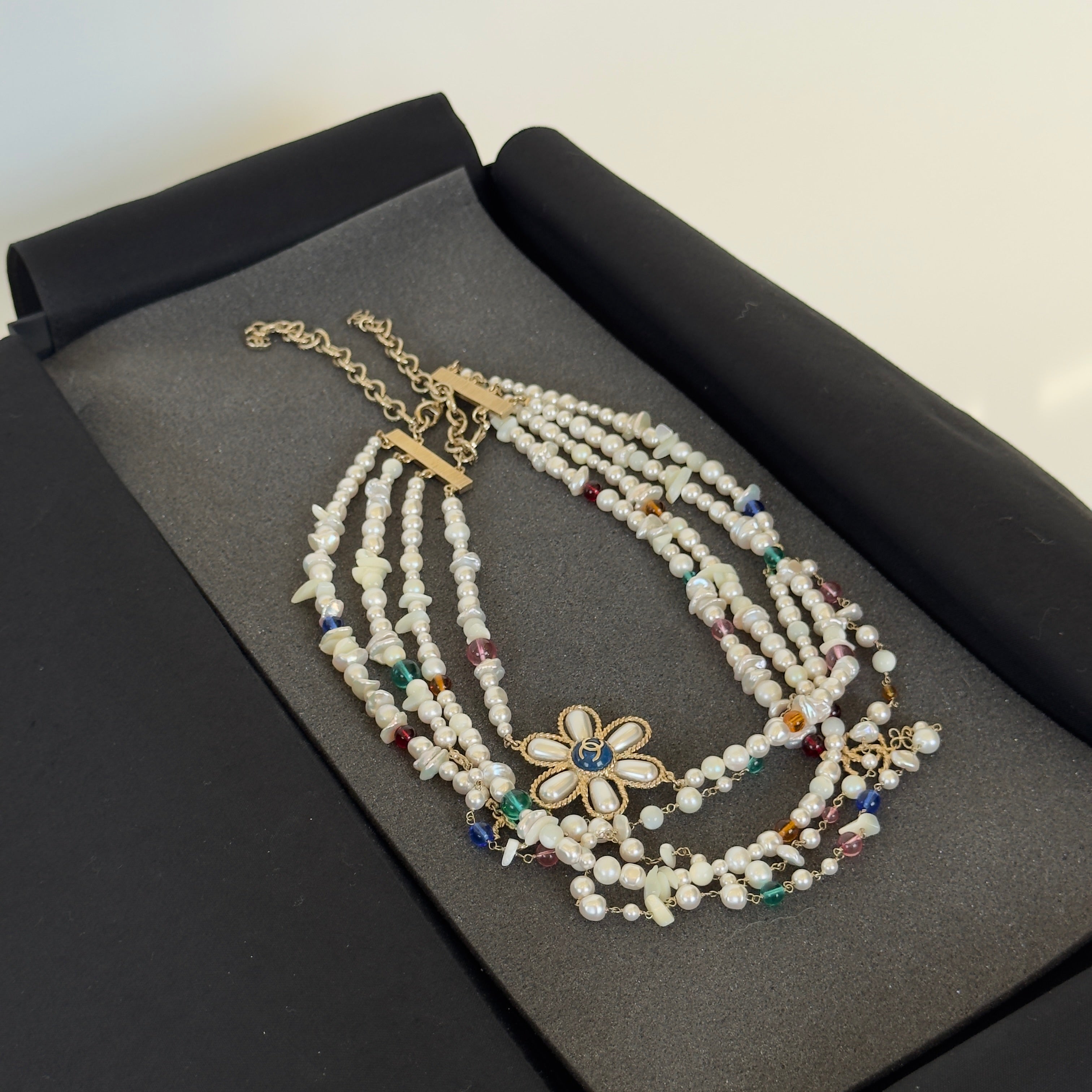 Chanel 19S Multi Strand Flower Necklace - Queen May